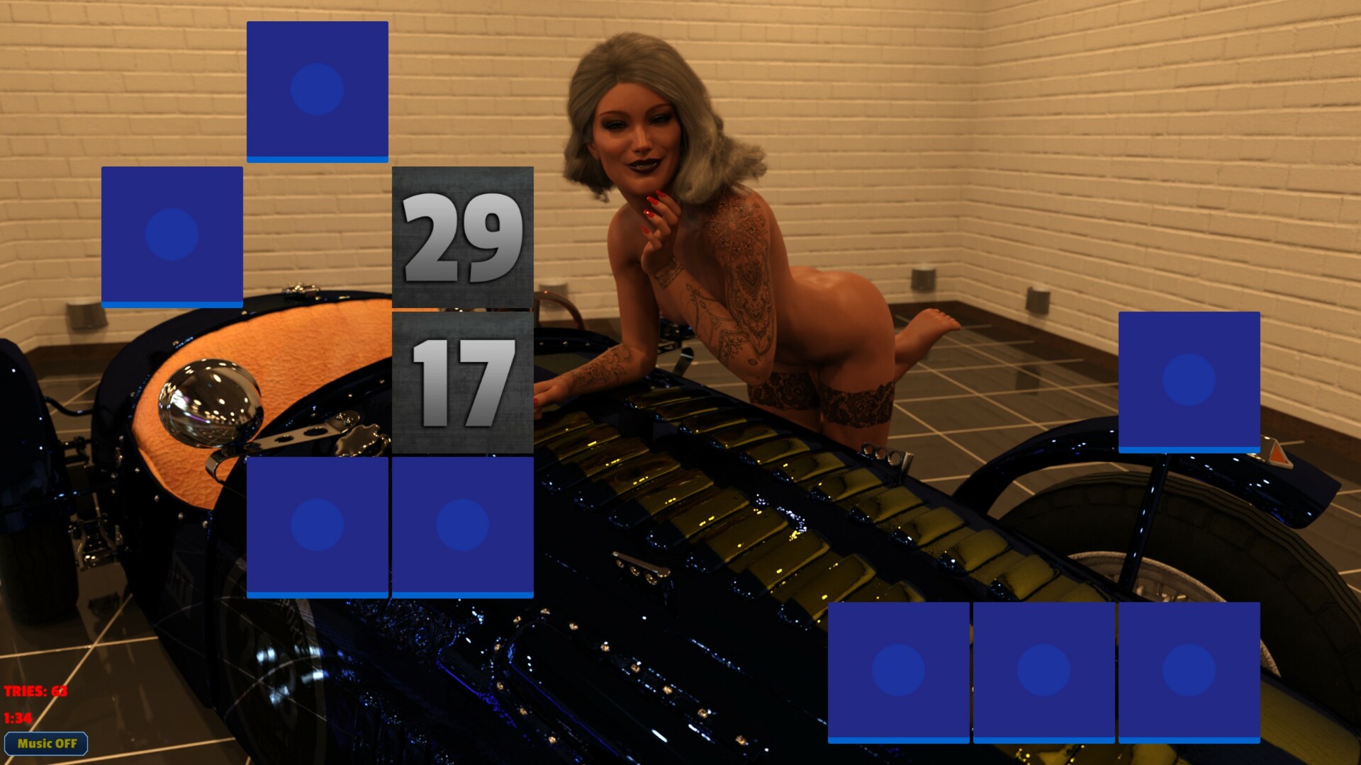Sexy Memory Puzzle - Sports Car Futanari screenshot 5