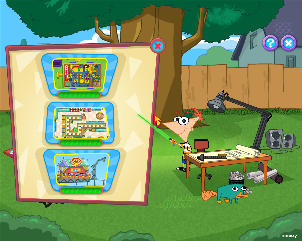 Phineas and Ferb: New Inventions screenshot 2