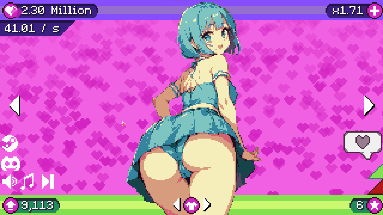 Seduction Clicker screenshot 1
