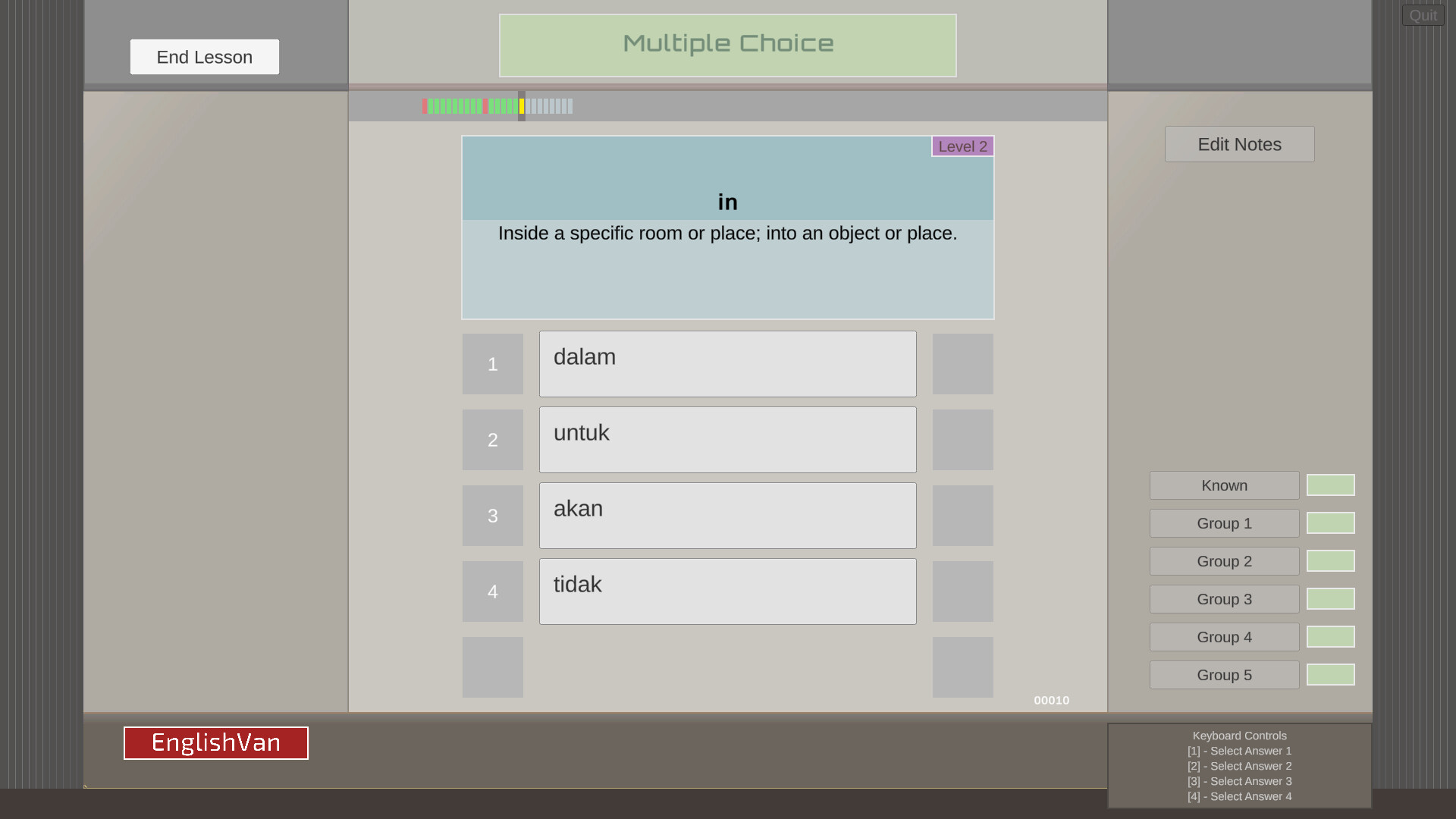 EnglishVan screenshot 2