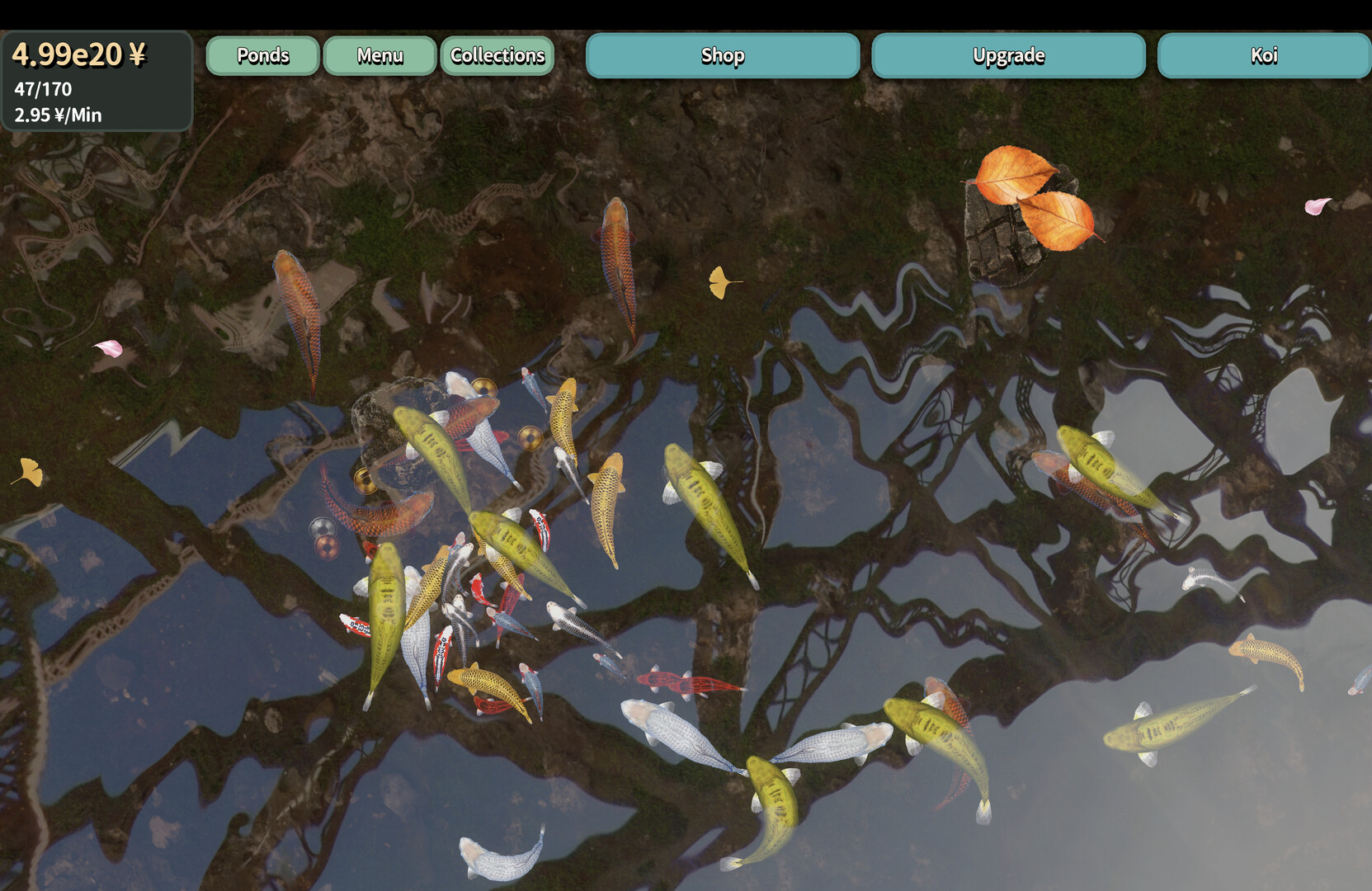 Tranquil Koi 鯉の池 screenshot 1