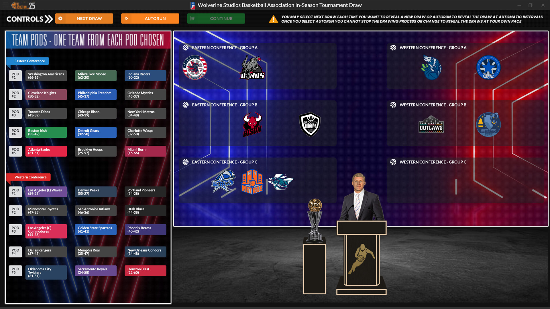 Draft Day Sports: Pro Basketball 2025 screenshot 6