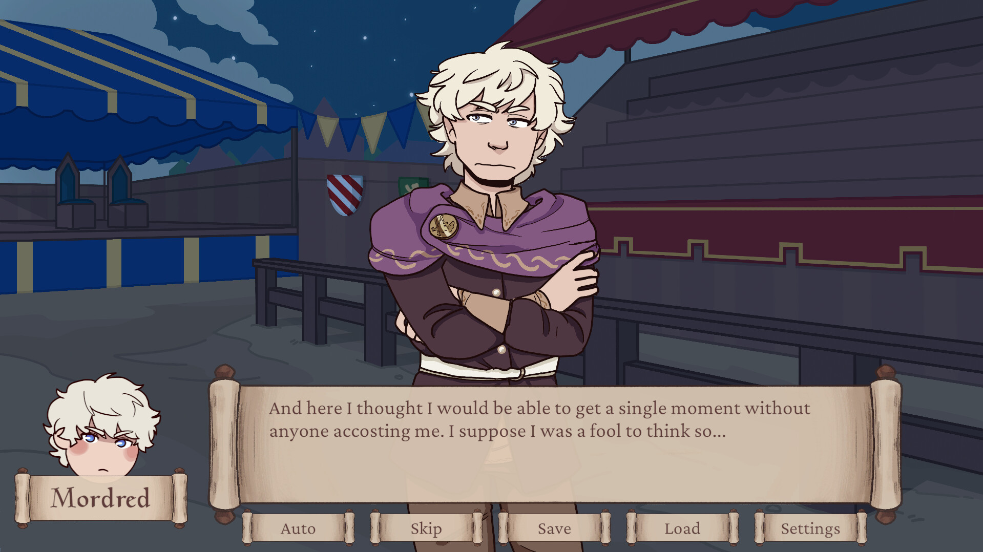 Camelot Crush: A Round Table Dating Sim screenshot 4