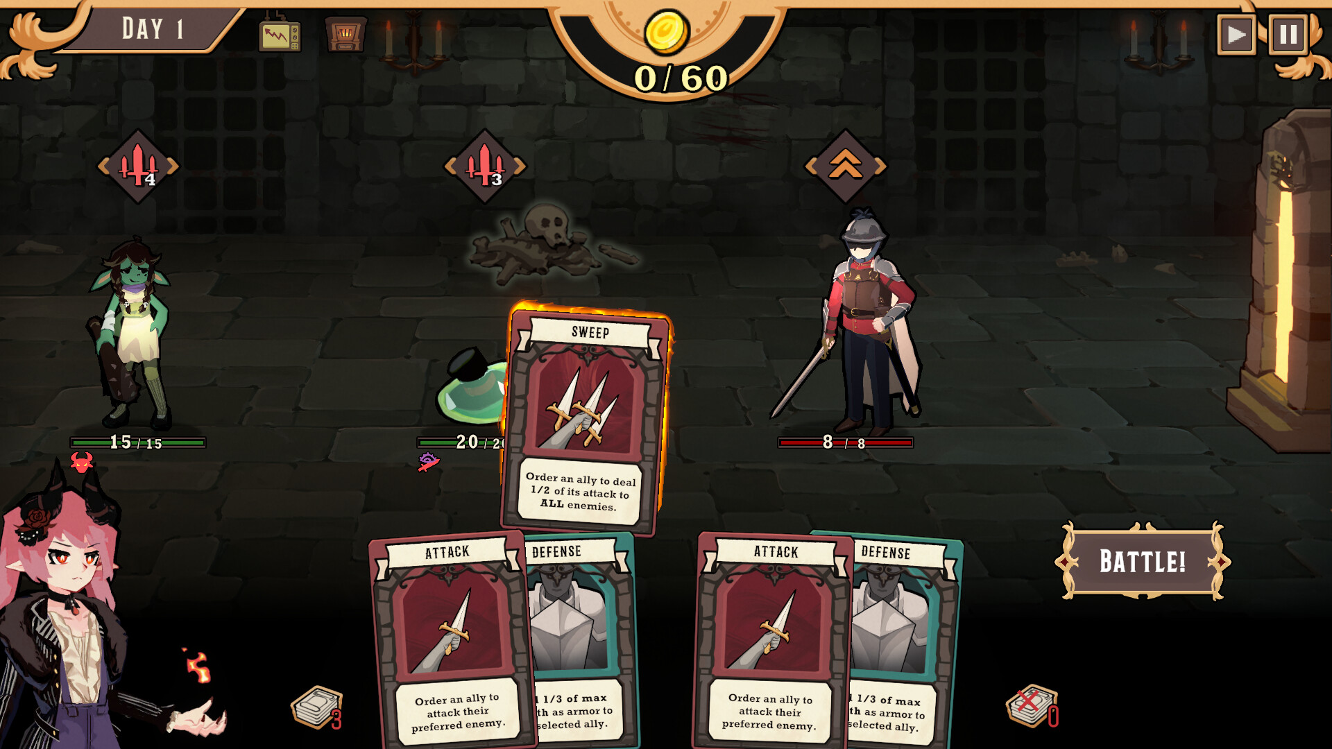 Dungeon CEO Demo screenshot 1