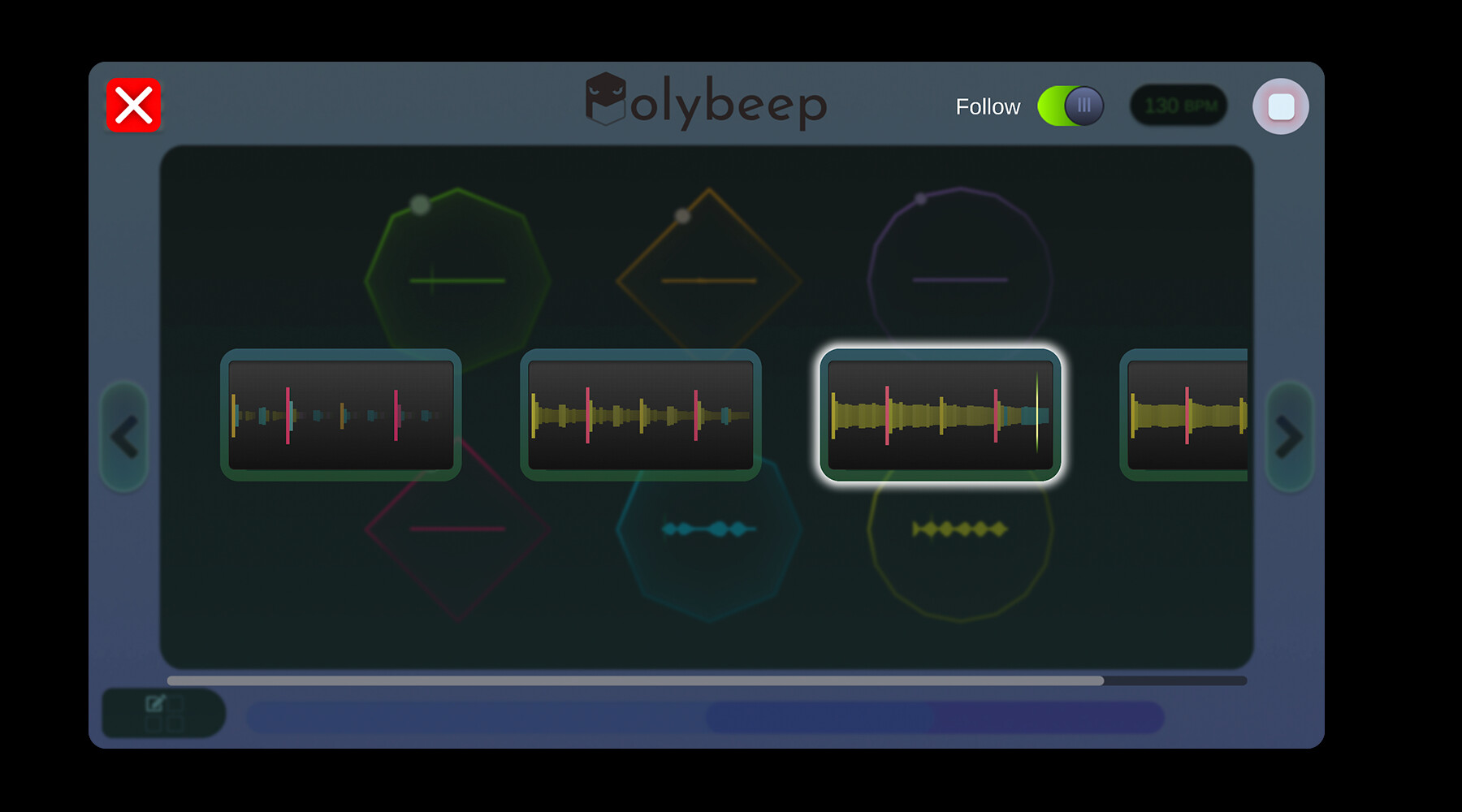 Polybeep screenshot 3