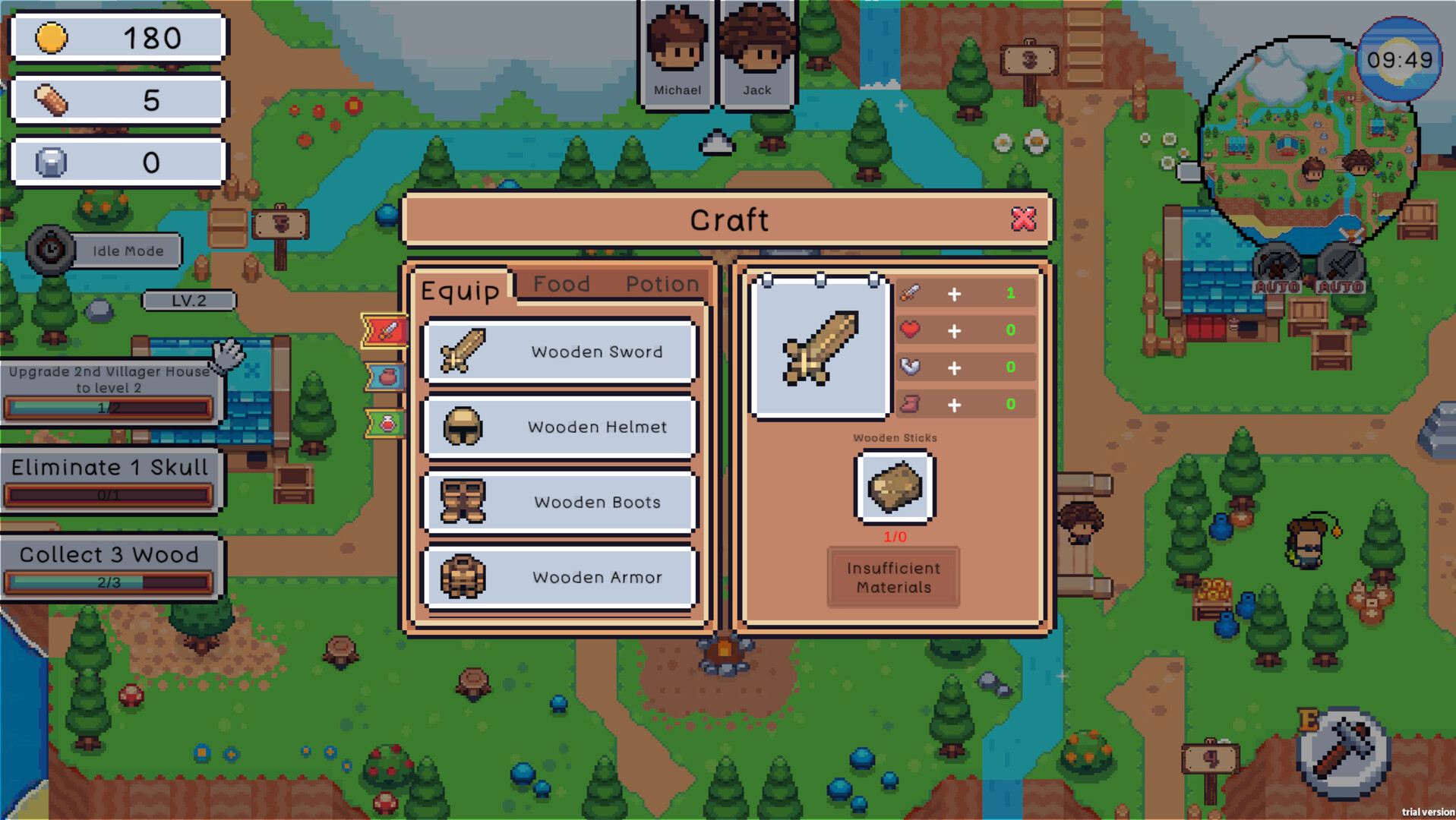 Brave Village screenshot 2