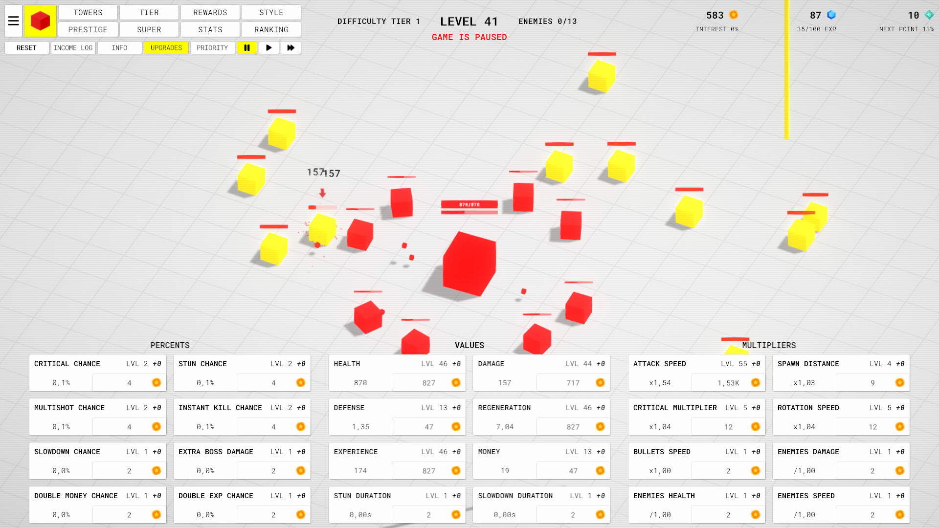 Idle Towers screenshot 2