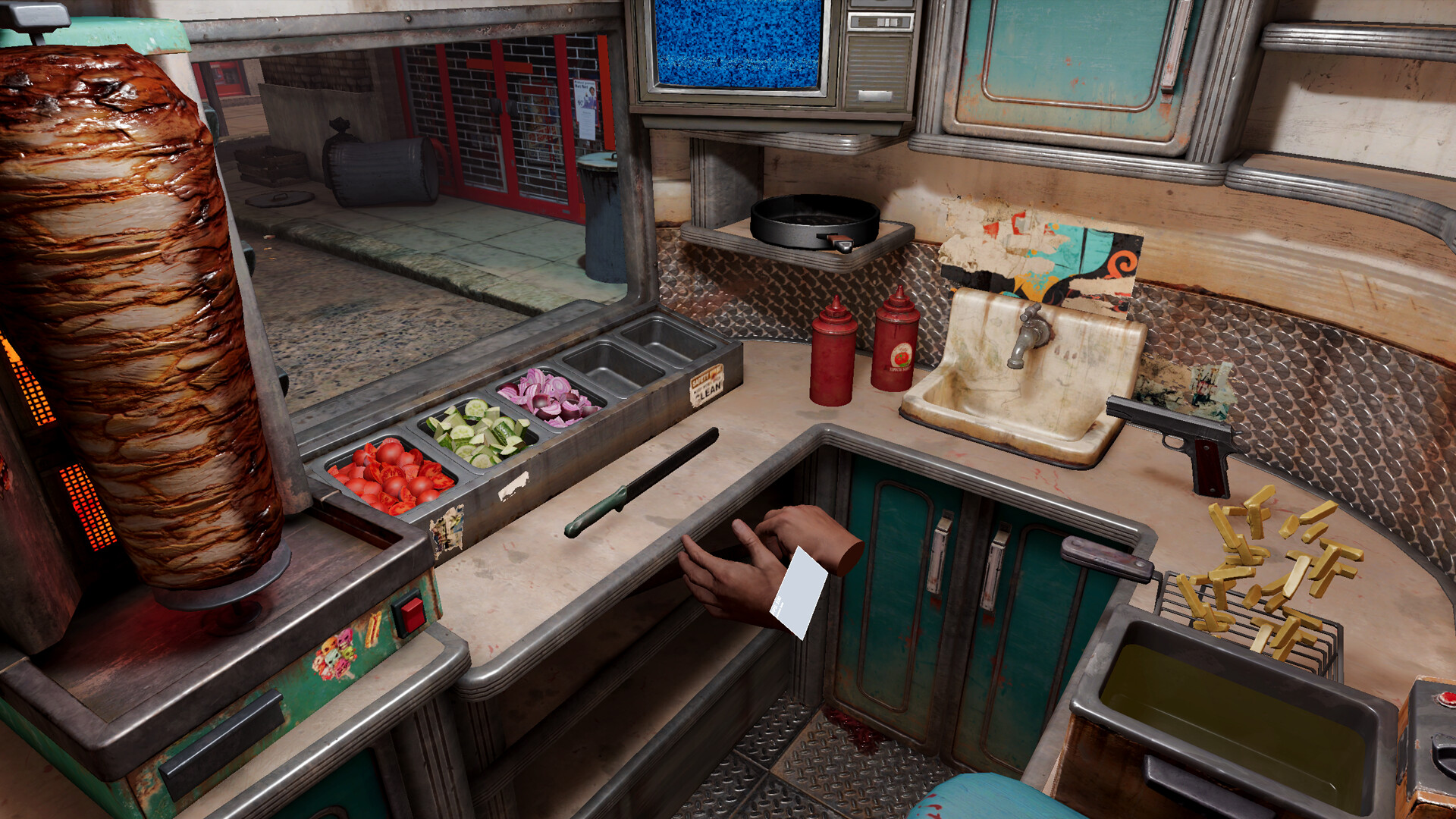 ZOMBIE KEBAB VR screenshot 1