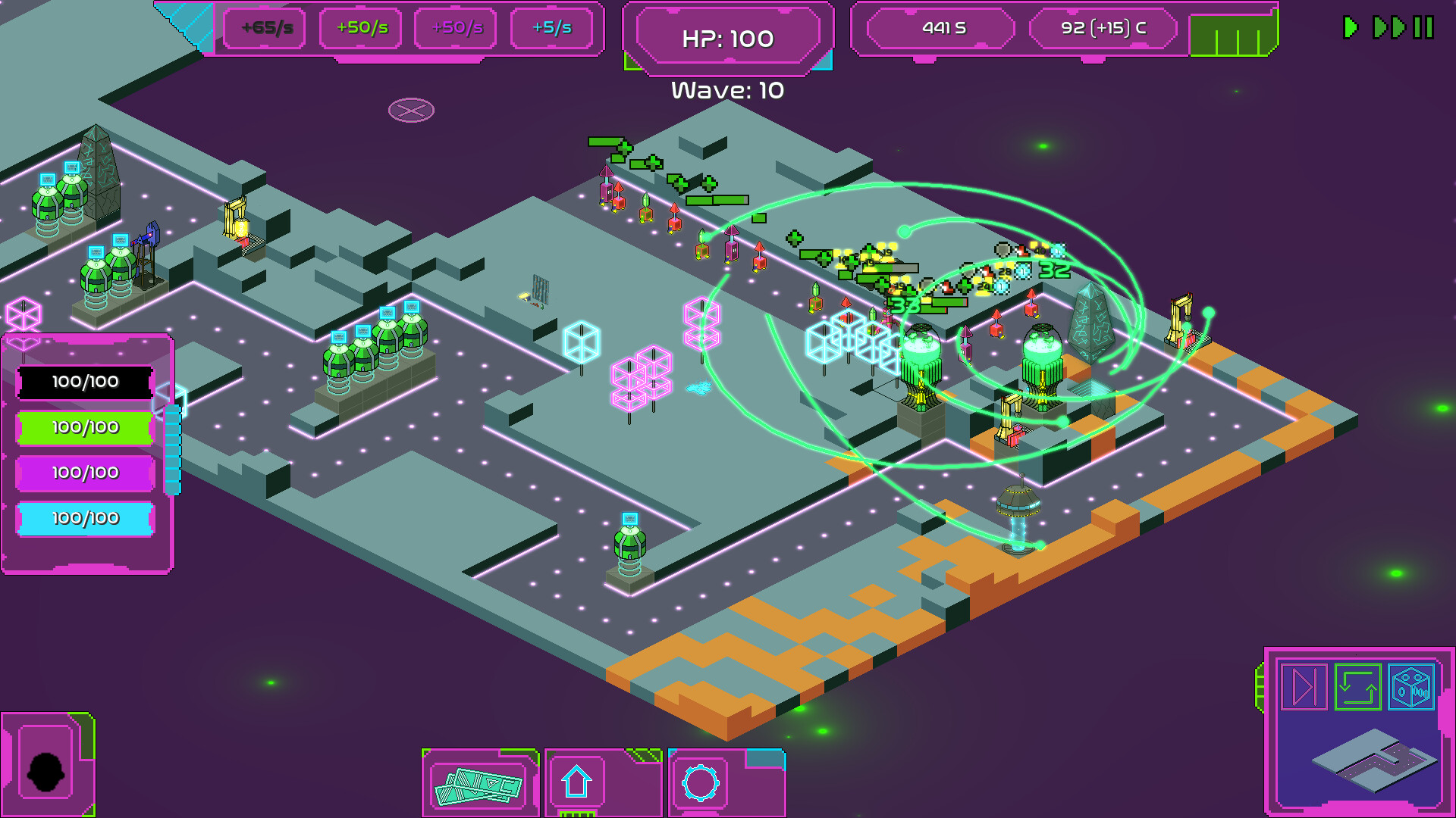 Neon Colony screenshot 2