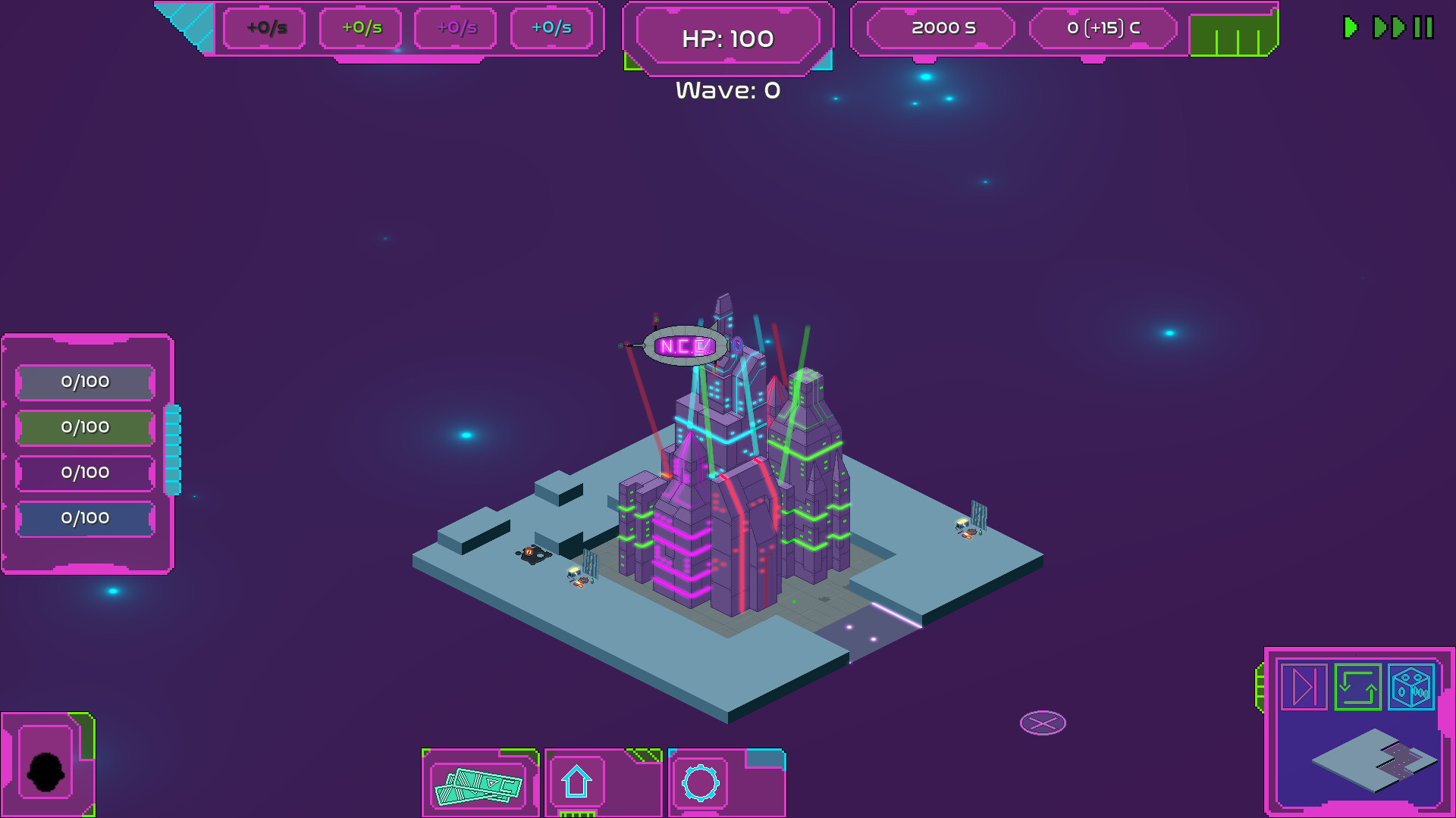 Neon Colony screenshot 1