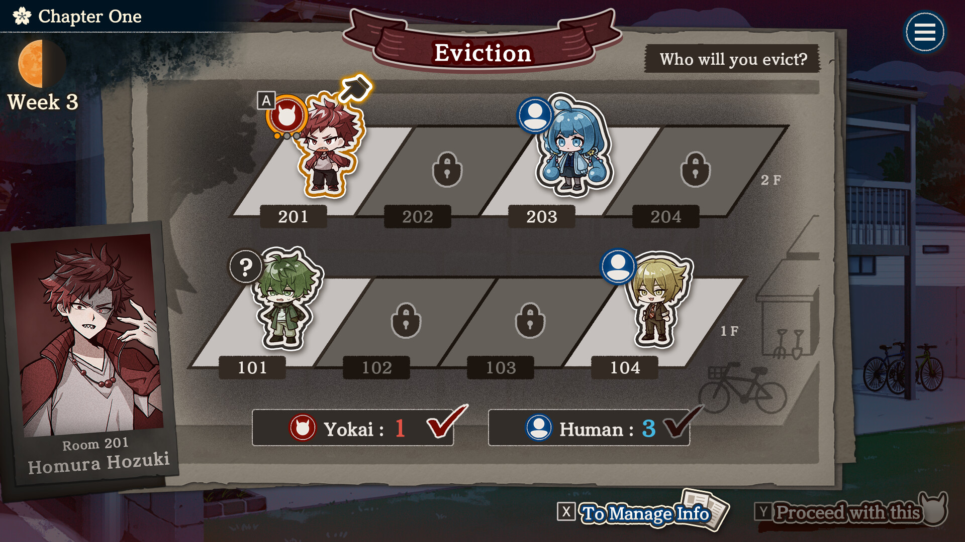 Yokai Landlord: Monster Mystery! screenshot 2