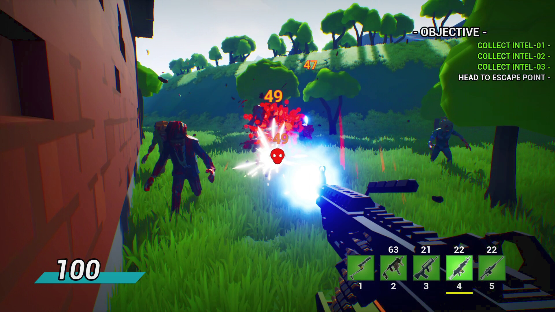 Escape From Infection Zone screenshot 1