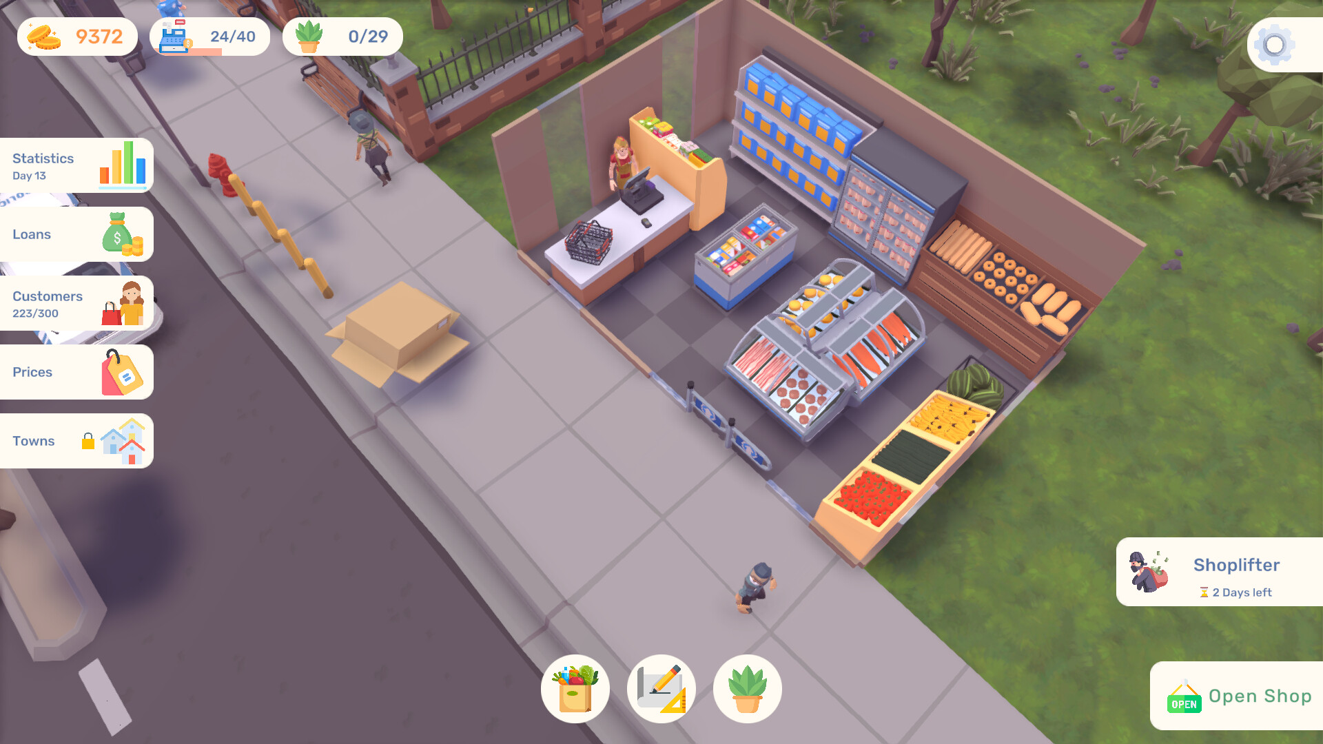 Local Supermarket Tycoon screenshot 1