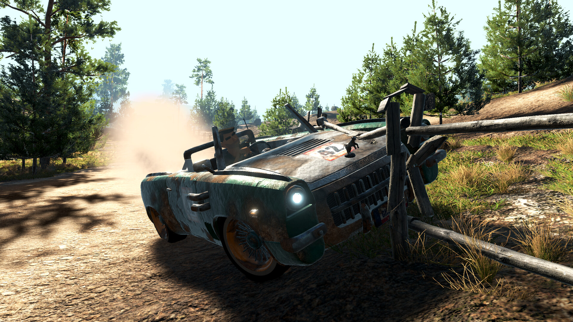 Rusty Road Racing screenshot 1