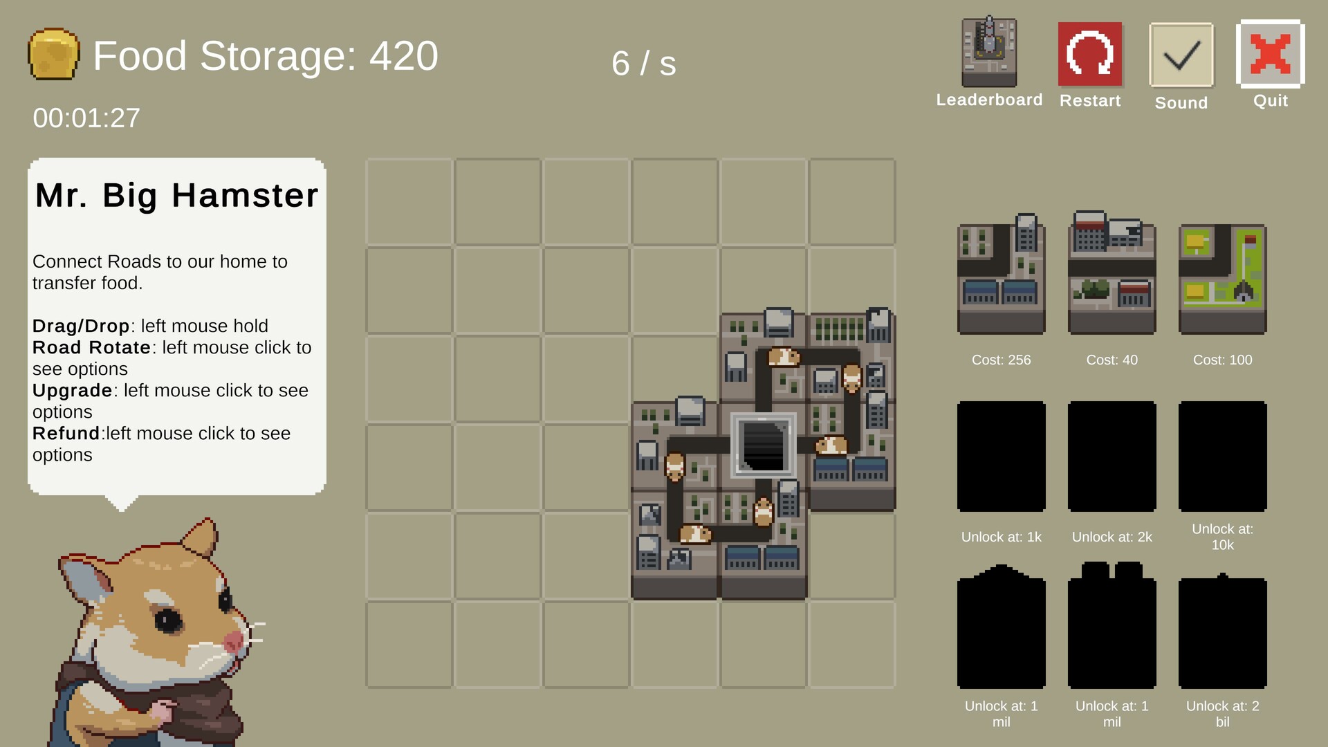 Hamster City screenshot 2