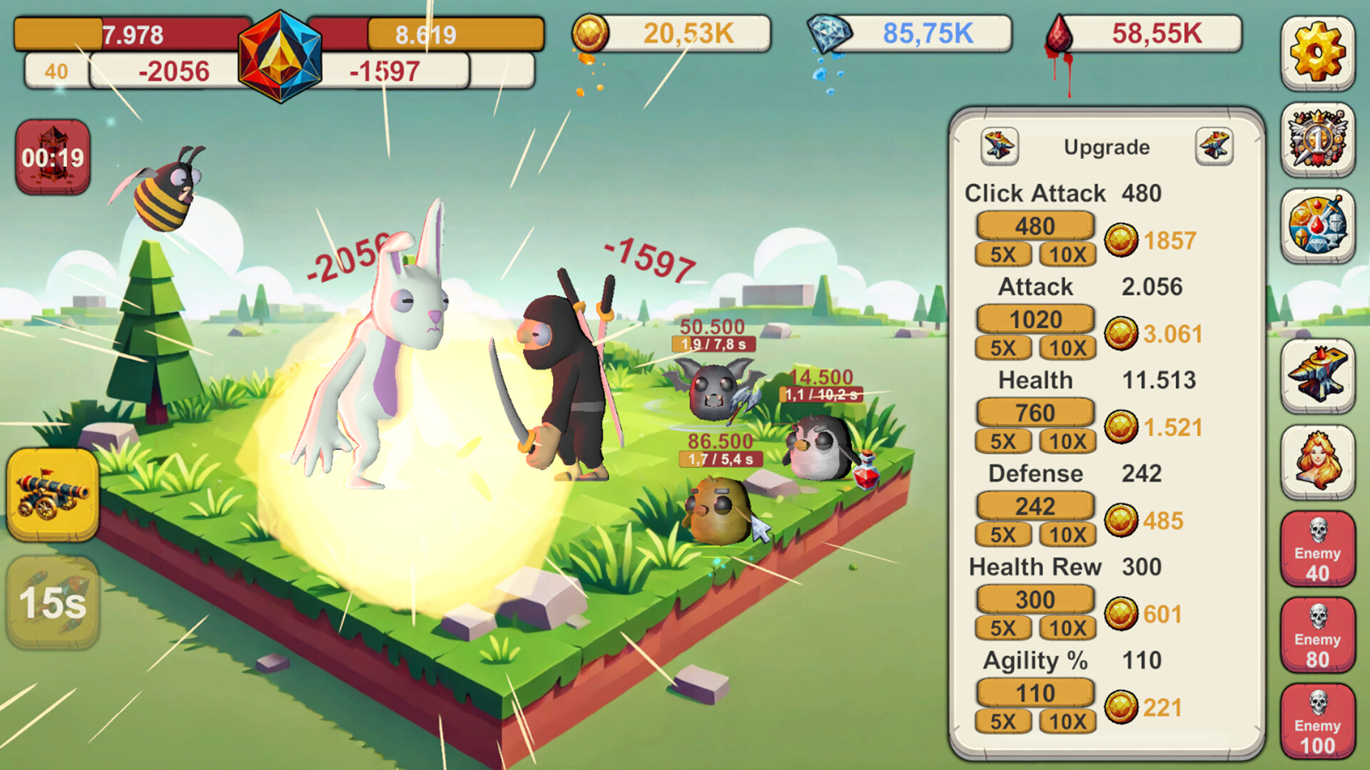Infinite Idle: Online Clicker RPG screenshot 2