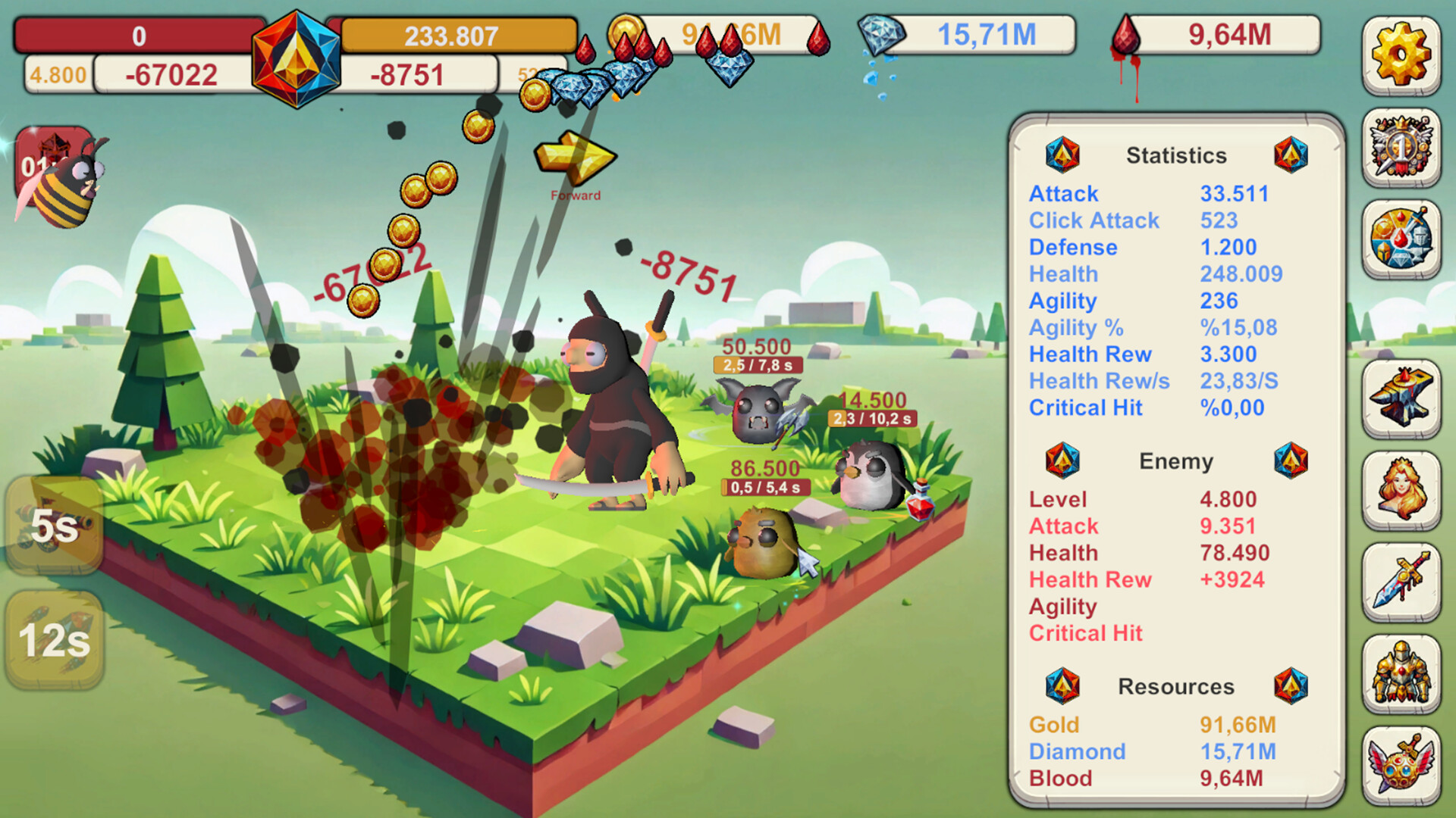 Infinite Idle: Online Clicker RPG screenshot 5
