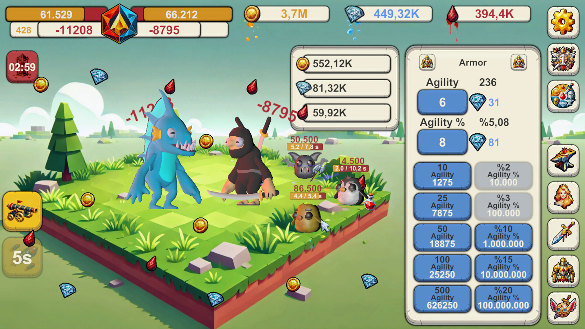 Infinite Idle: Online Clicker RPG screenshot 4