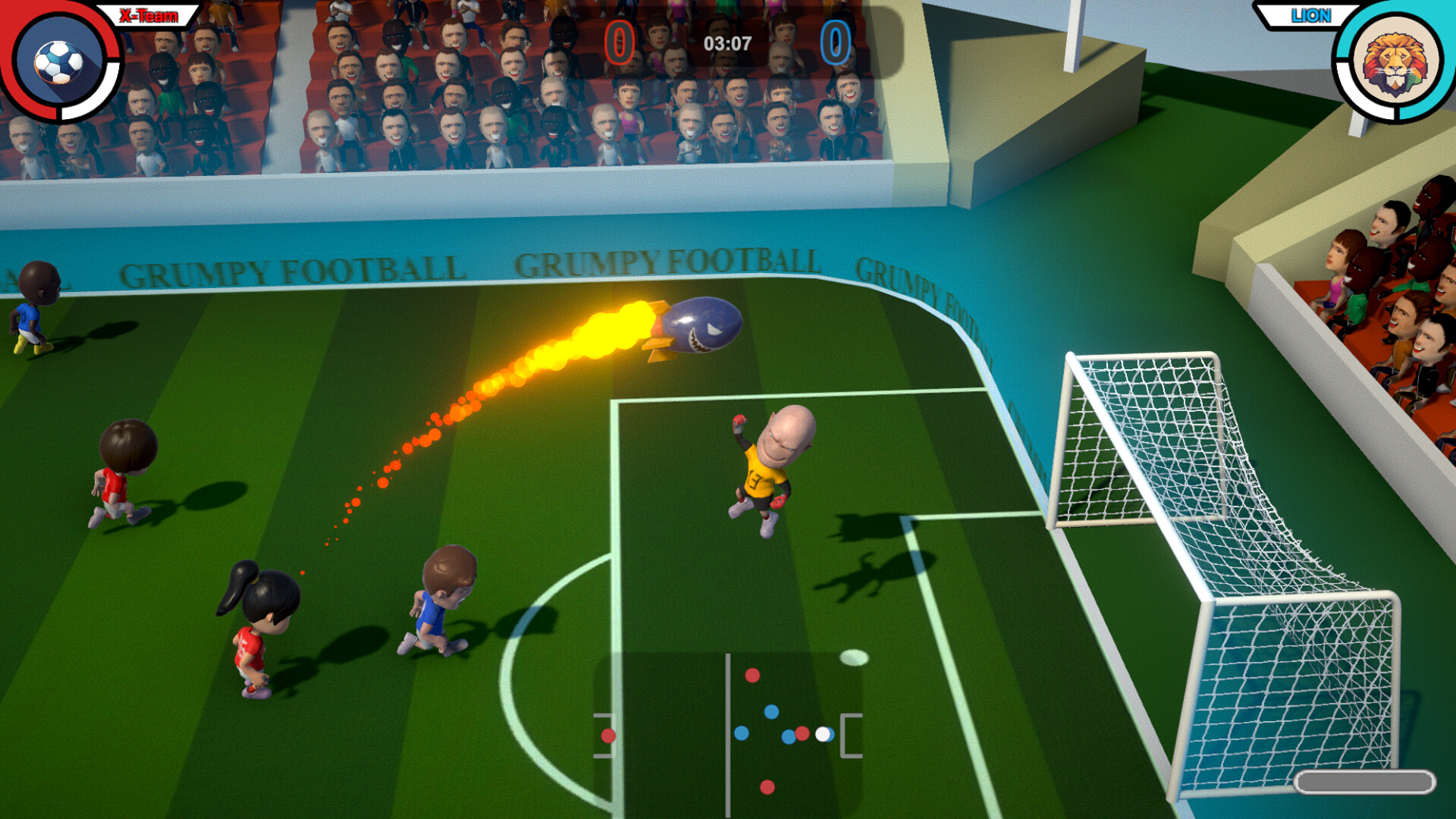 Grumpy Football screenshot 1