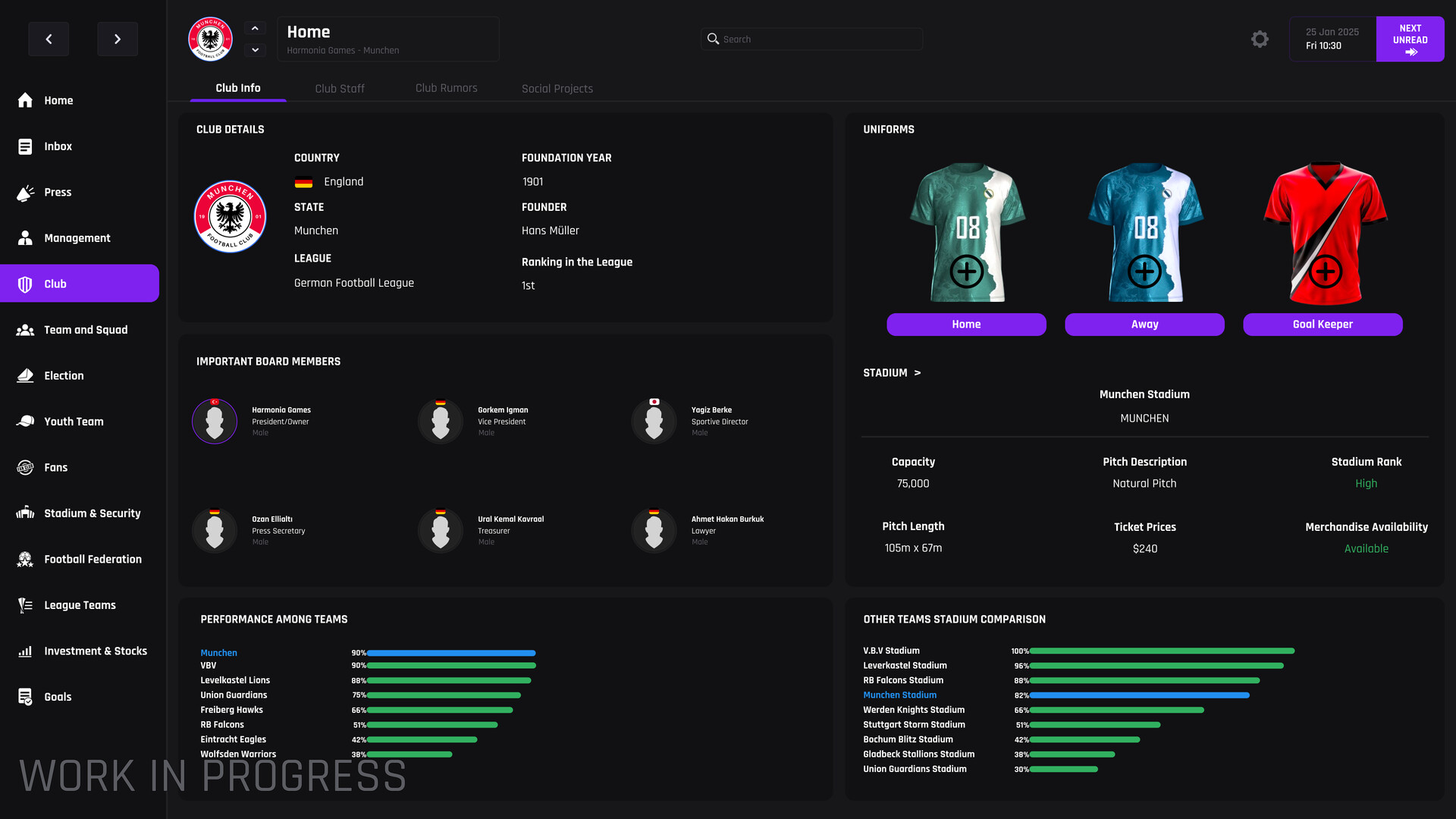 Football Owner 2025 screenshot 4