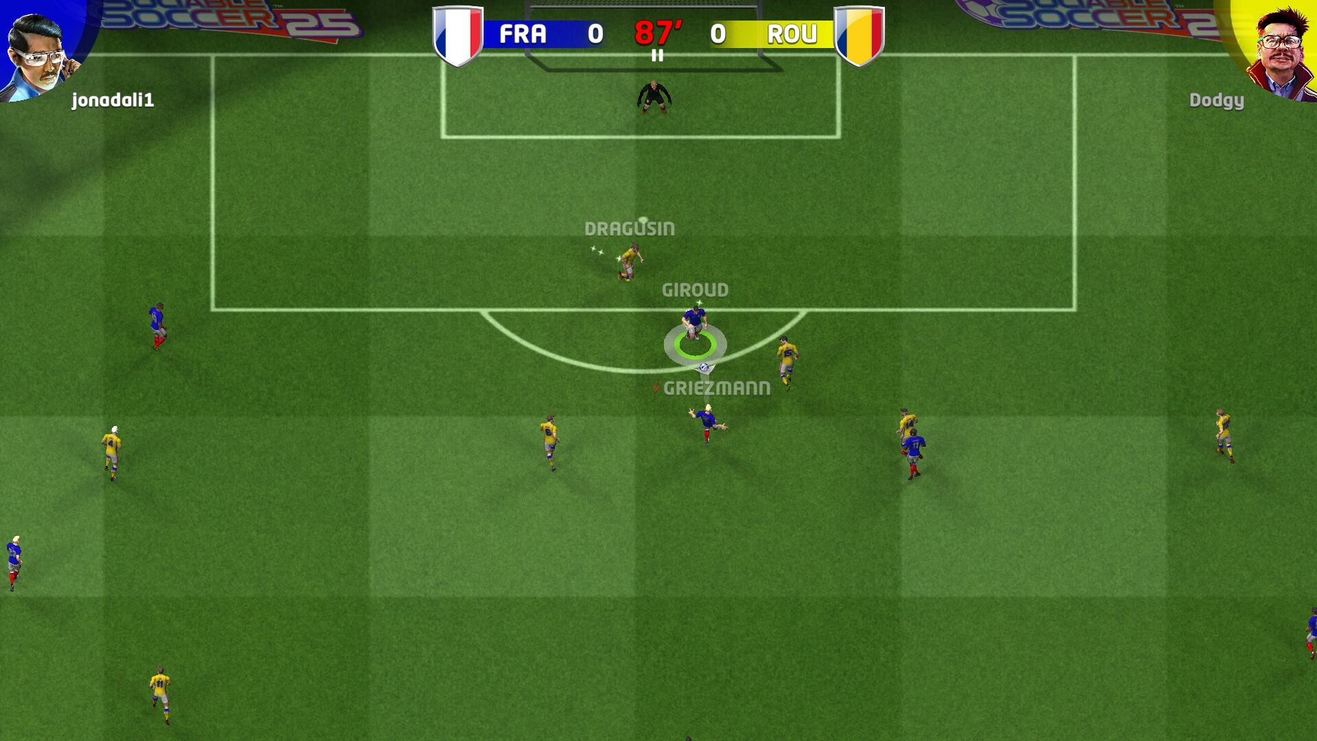 Sociable Soccer 25 screenshot 3