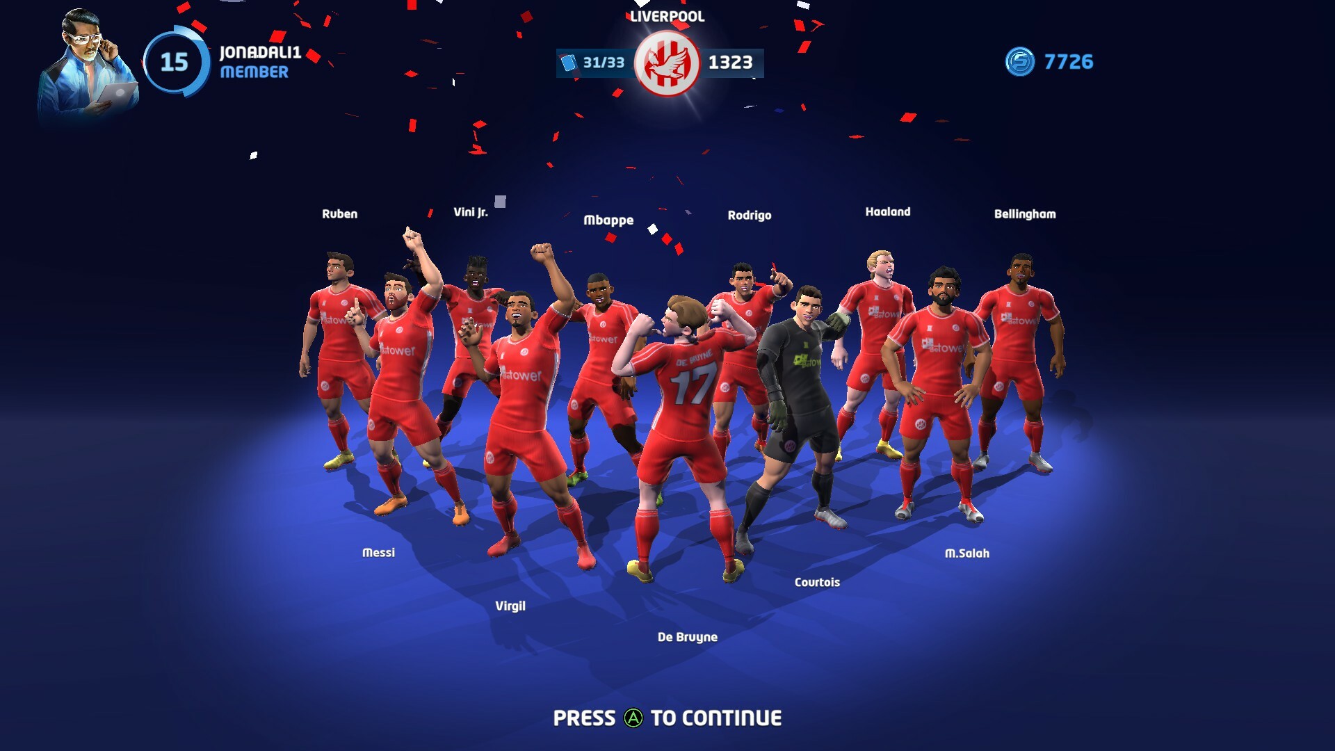 Sociable Soccer 25 screenshot 2