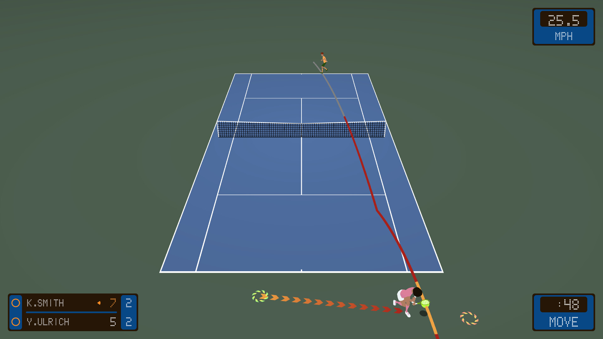 Line Clipper: Tennis Tactics screenshot 1