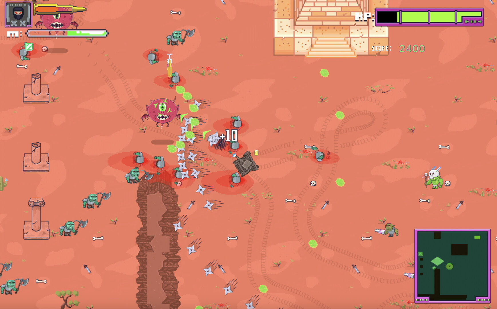 Tank vs Orcs screenshot 1