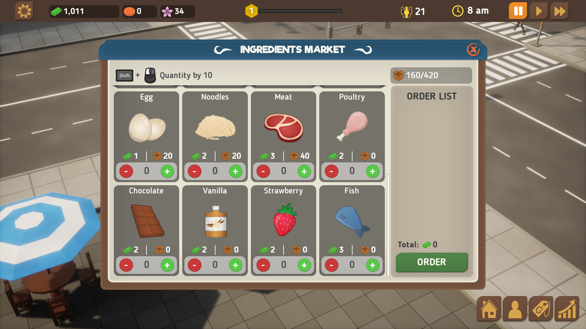 Food Park Manager screenshot 6