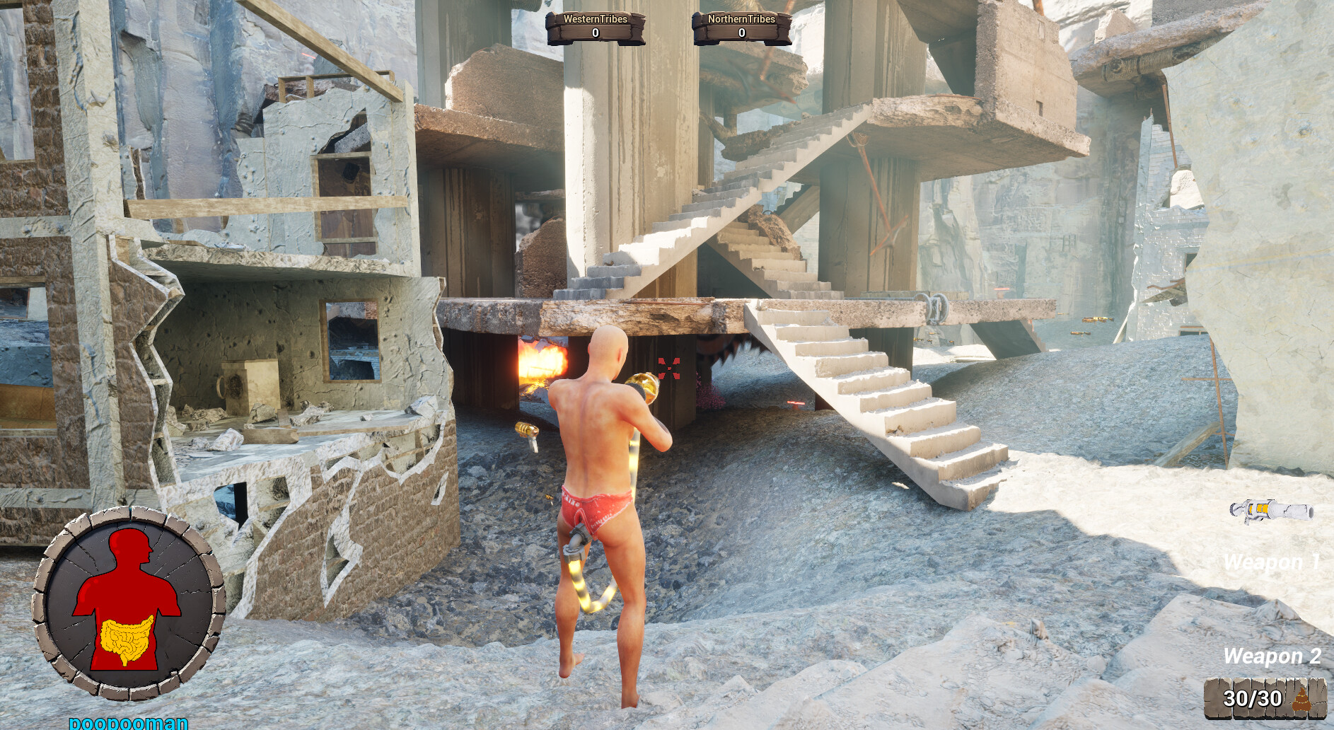 poo poo war screenshot 2