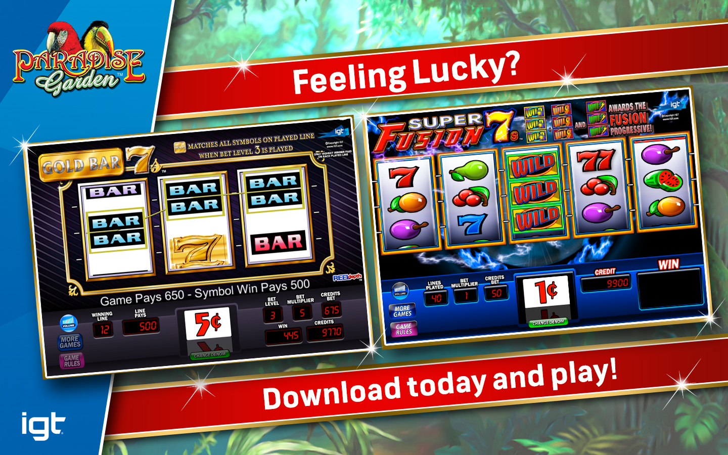 IGT Slots Paradise Garden screenshot 1