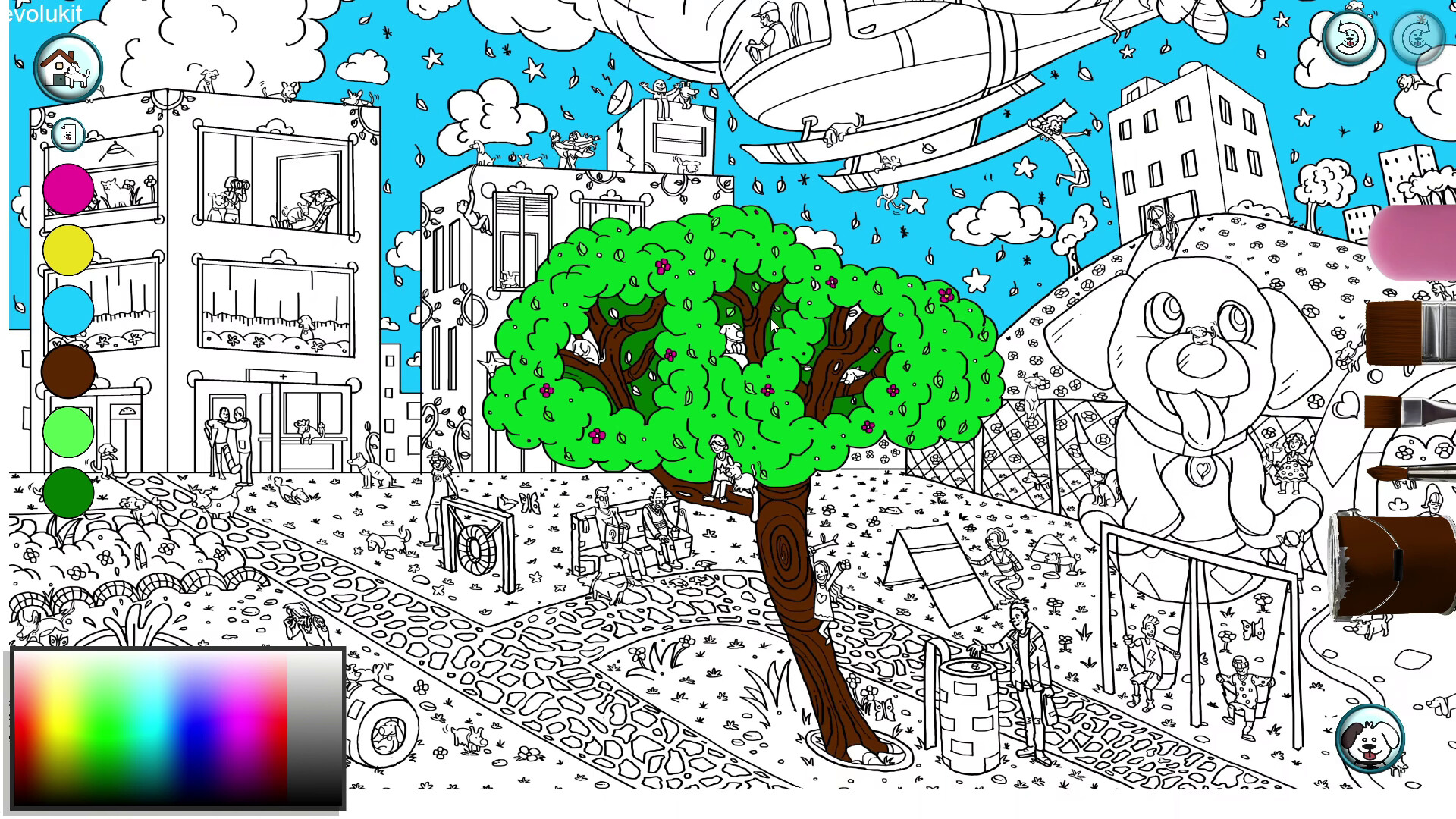 101 Cute Dogs: Find & Paint screenshot 6