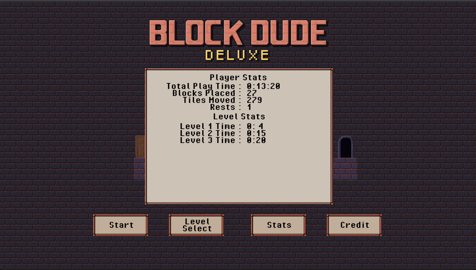Block Dude Deluxe screenshot 5