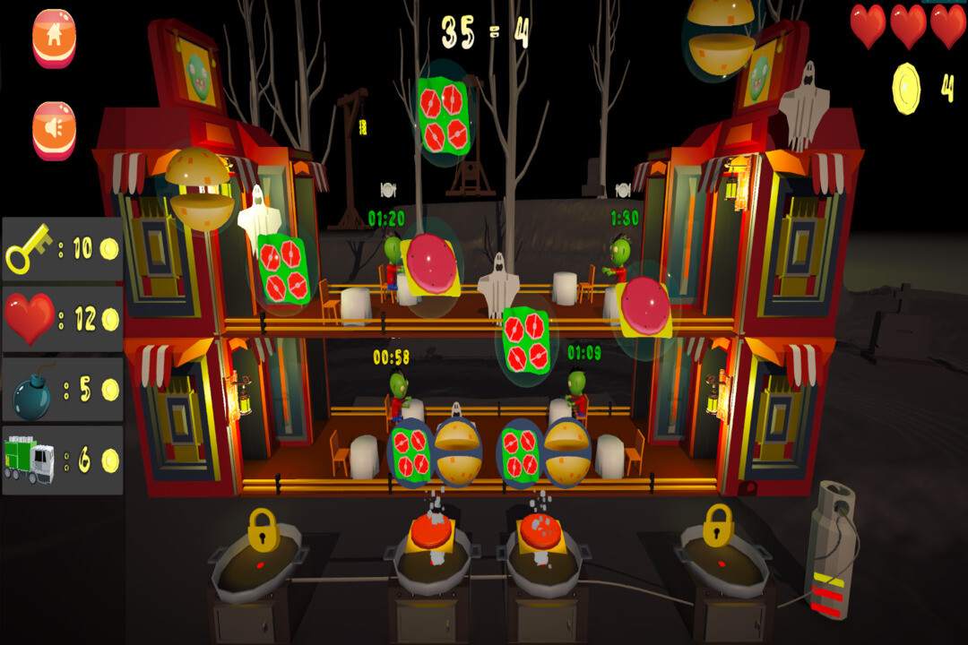 Zombie Restaurant screenshot 2