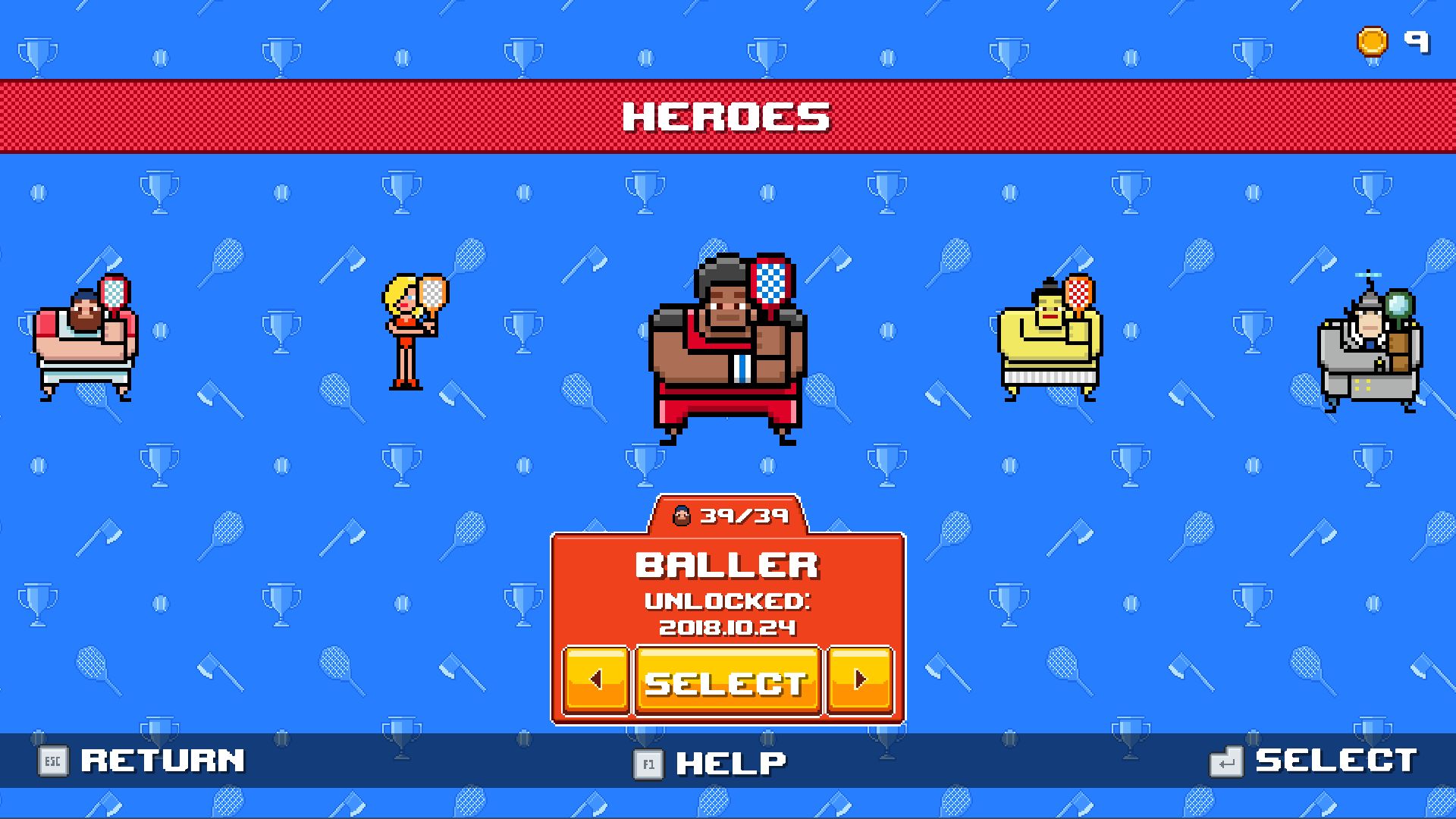 Timber Tennis: Versus screenshot 4