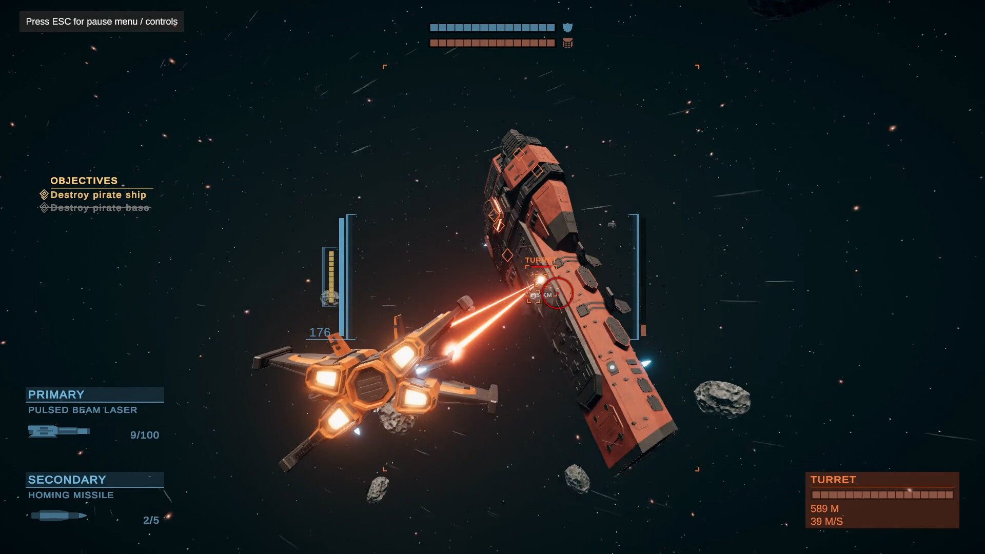 Starship Fighters: Space Combat Simulator screenshot 3