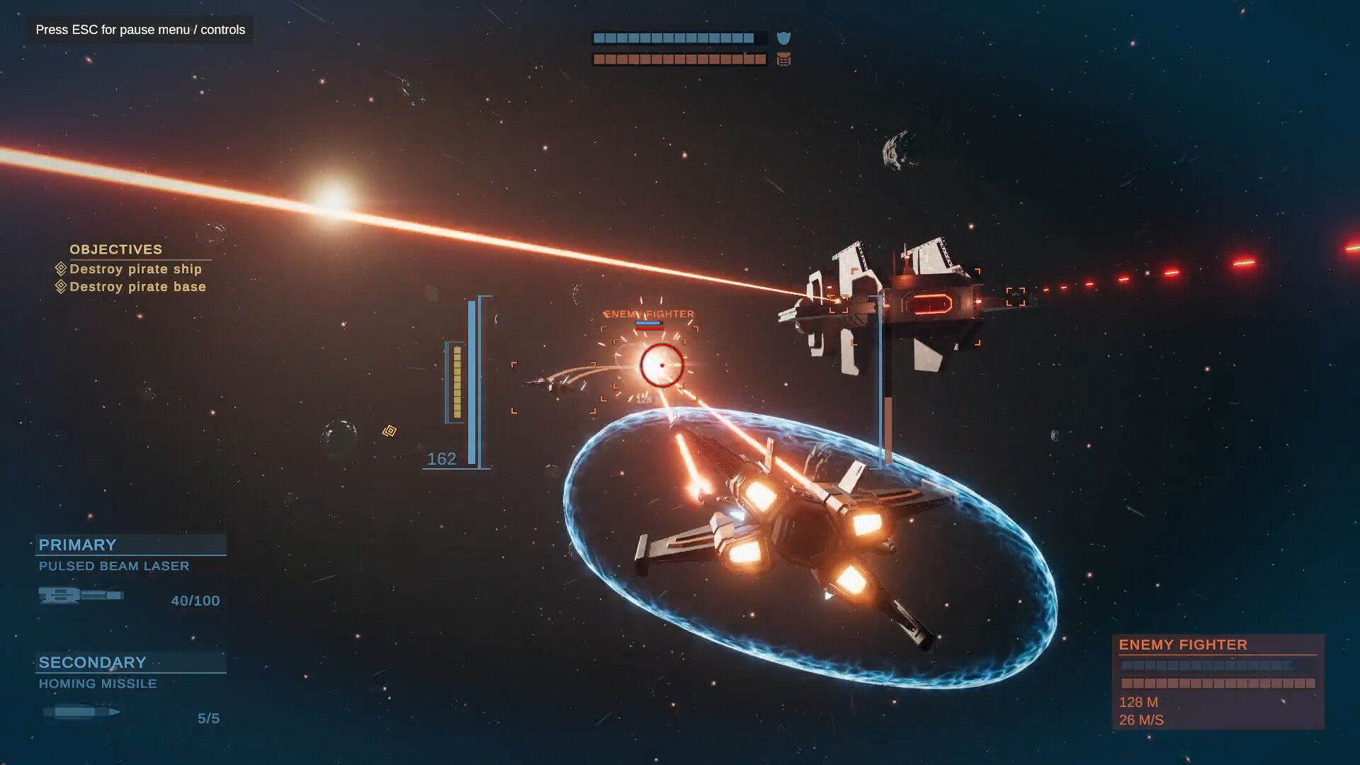 Starship Fighters: Space Combat Simulator screenshot 1