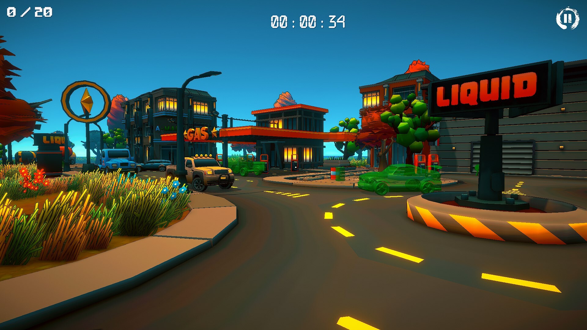3D PUZZLE - Gas Station screenshot 1