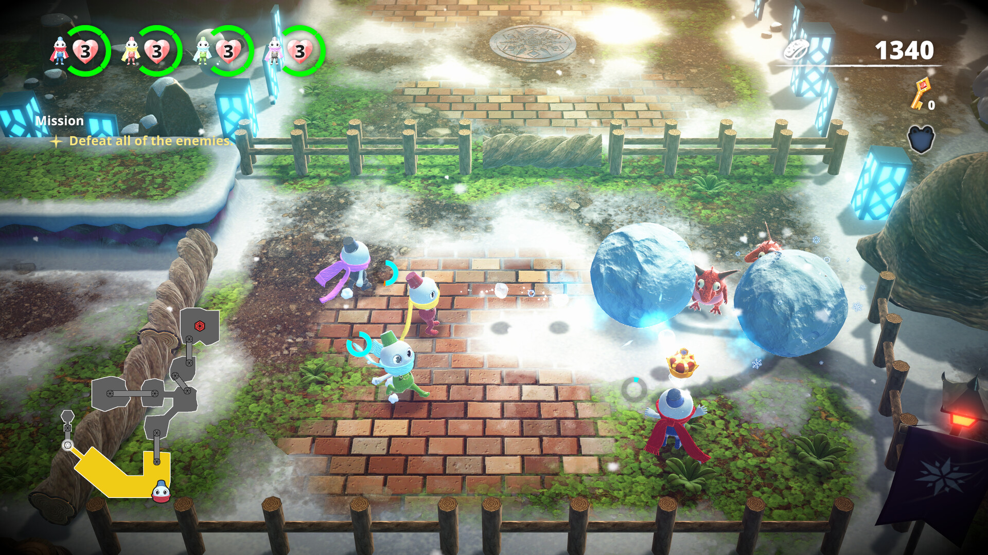 Snow Bros. Wonderland screenshot 1