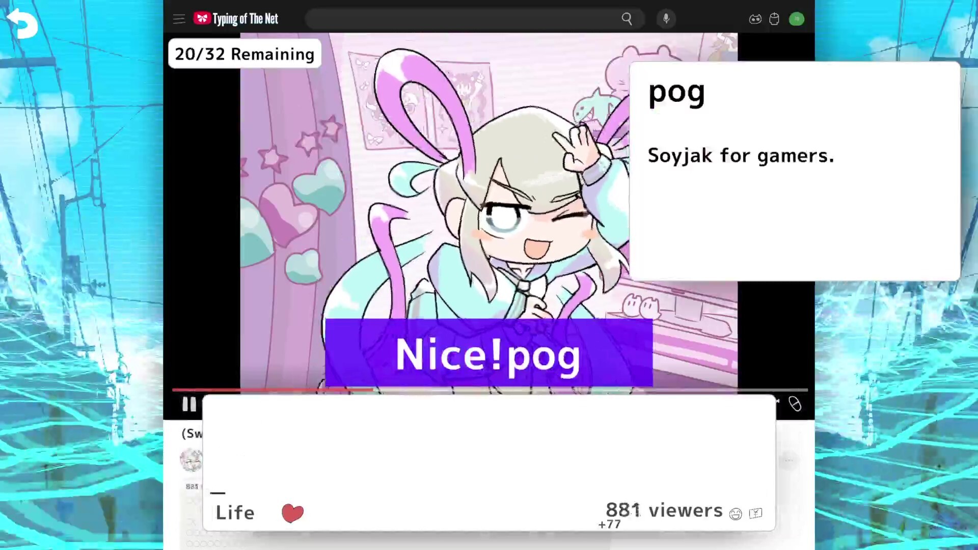 NEEDY STREAMER OVERLOAD: Typing of The Net screenshot 3