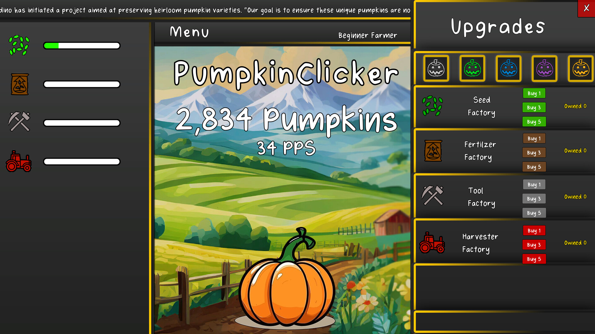 Pumpkin Clicker screenshot 4