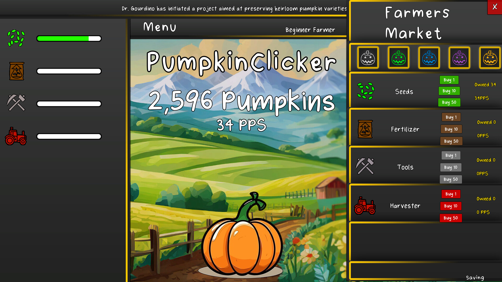 Pumpkin Clicker screenshot 2