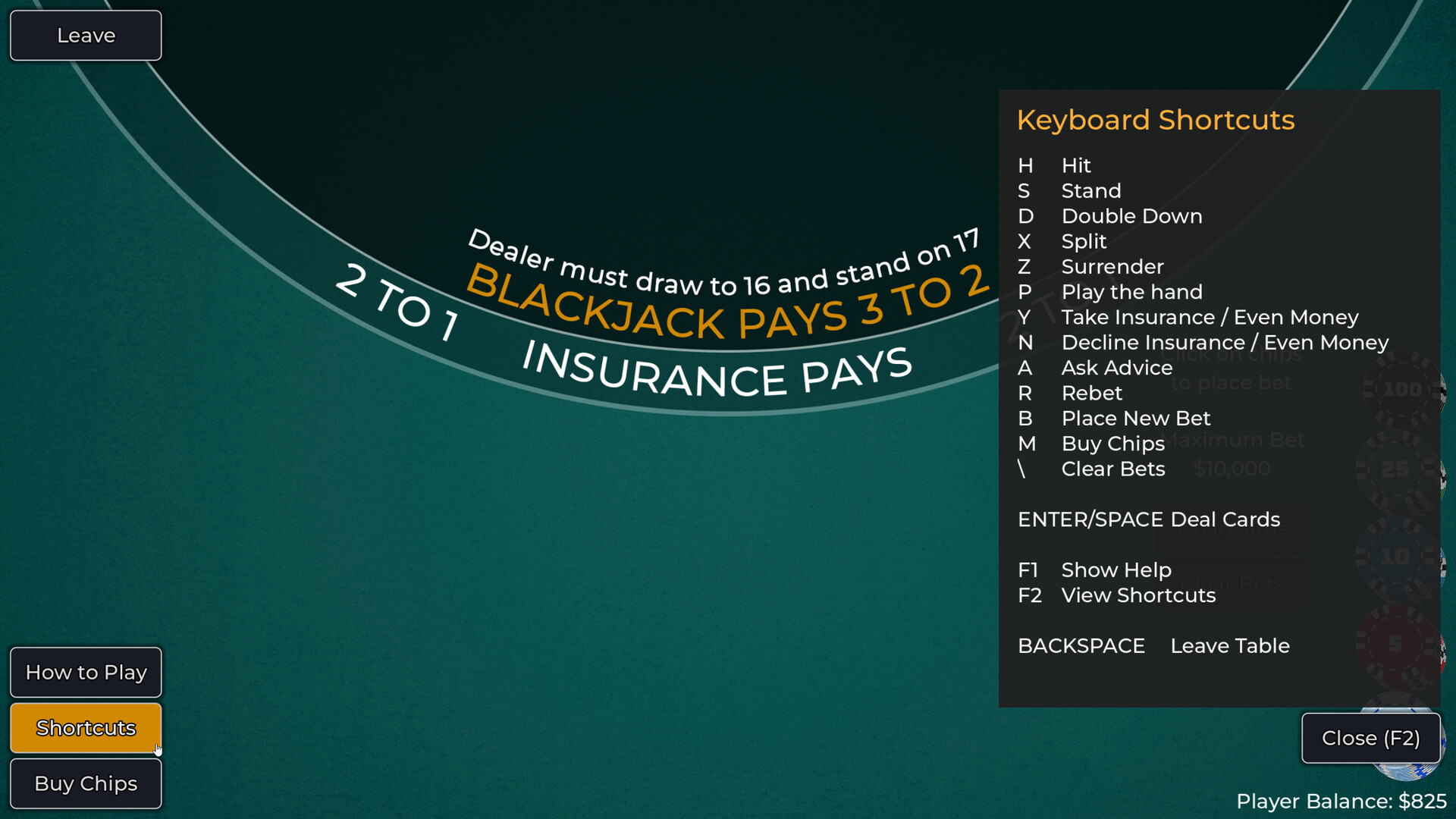 Player vs. Dealer Blackjack screenshot 6