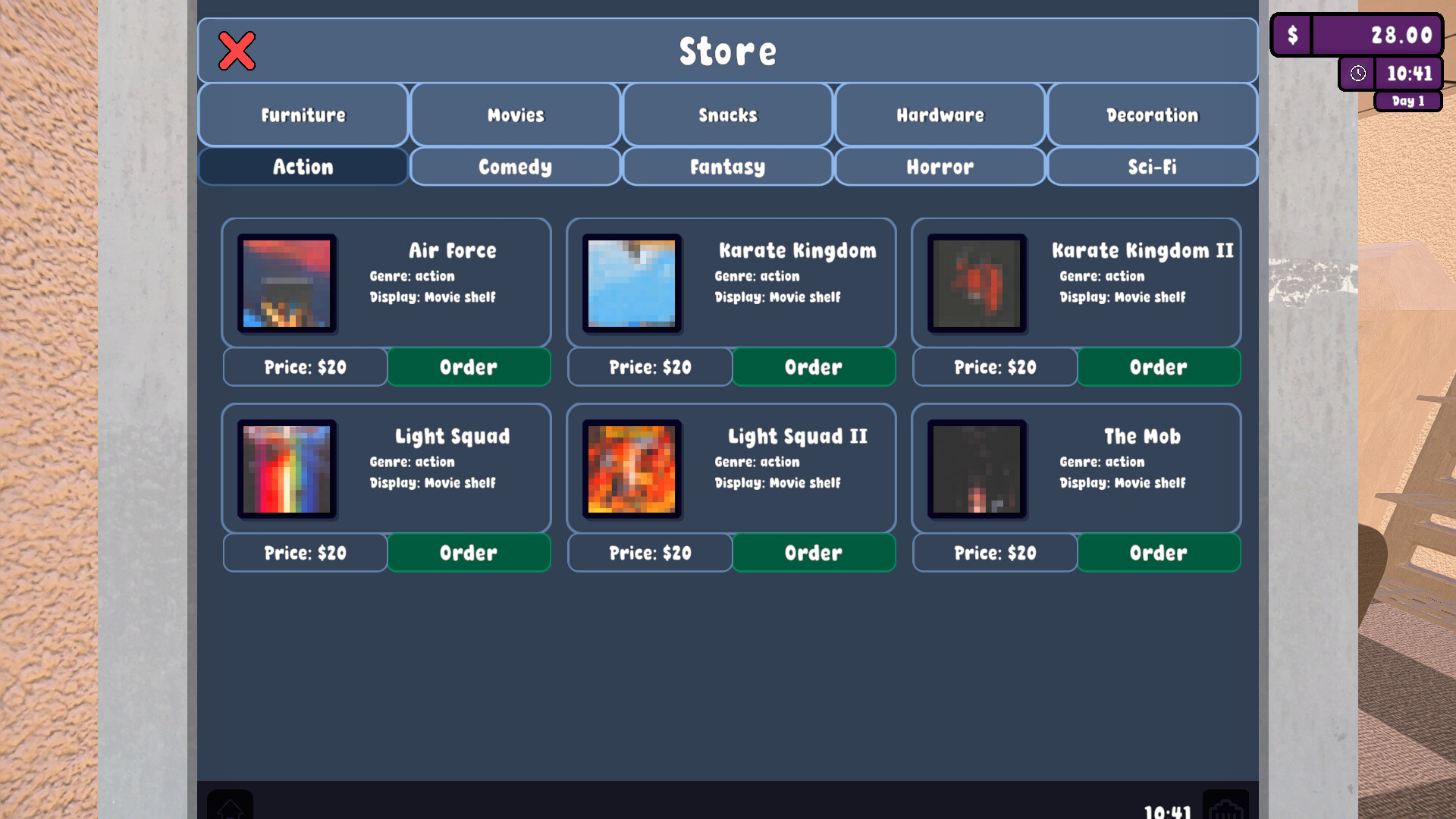 Rental Store Simulator screenshot 5