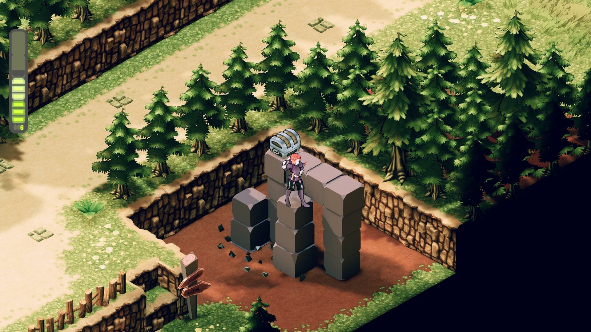Mazestalker: The Veil of Silenos screenshot 1