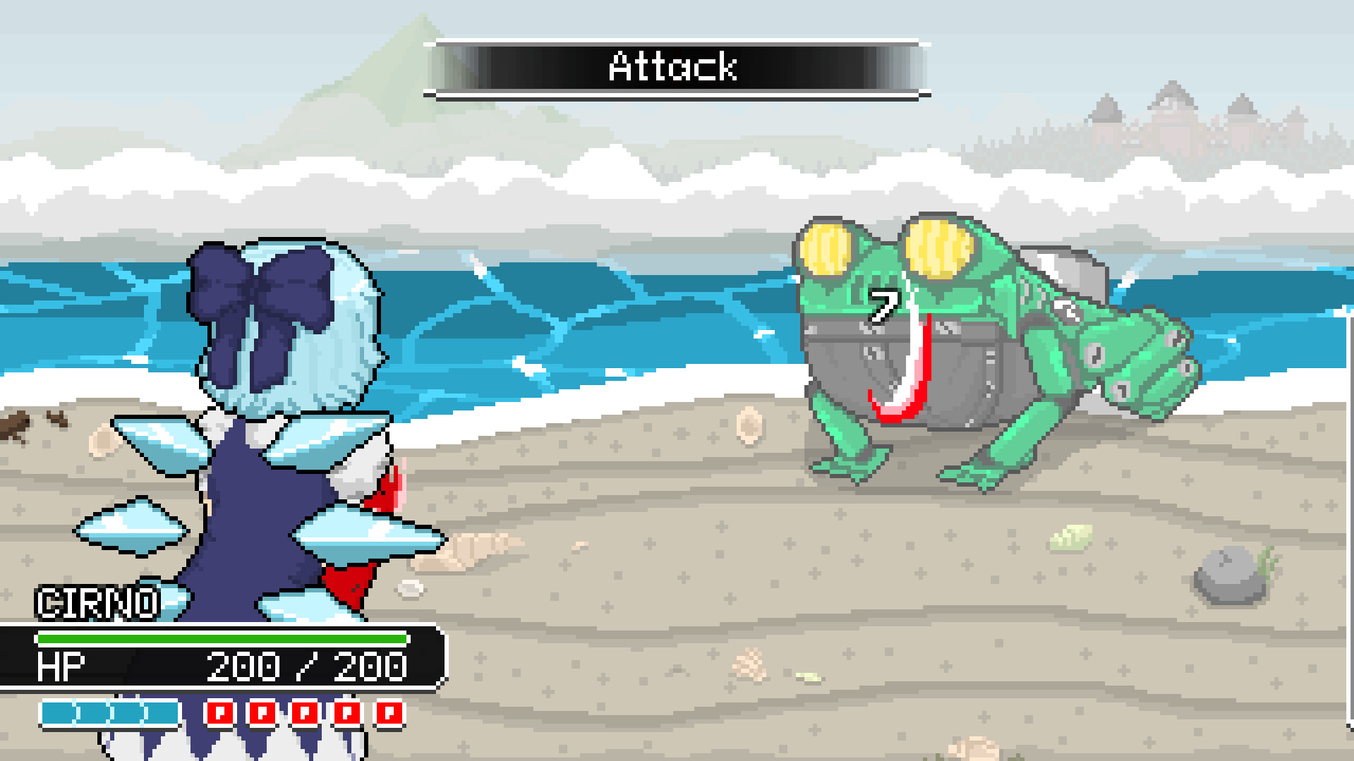Touhou: Fearless Frogslayer screenshot 10