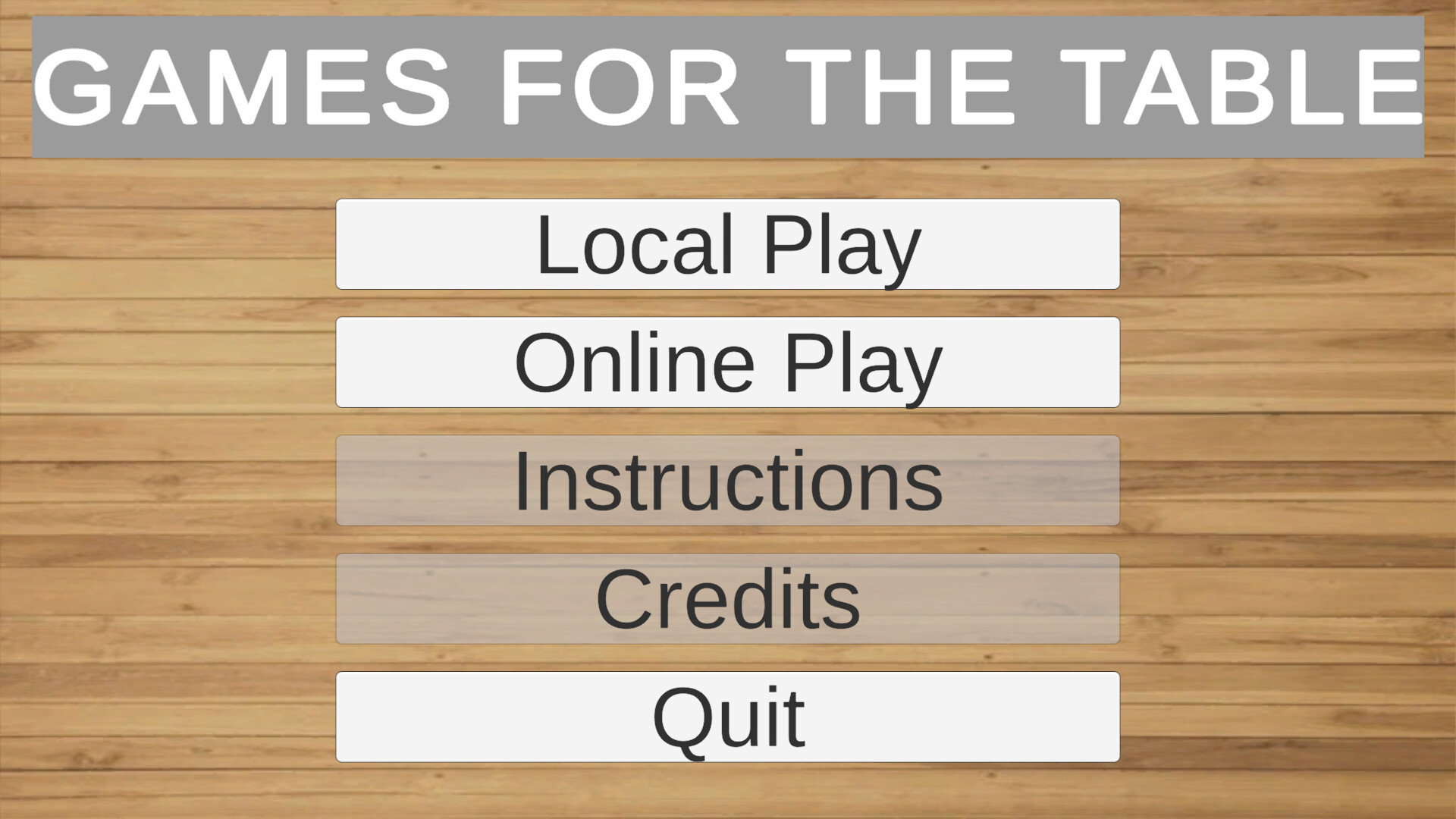 Games For The Table screenshot 1