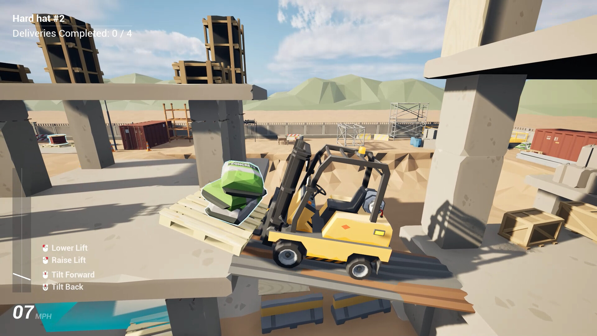 Fork-U Forklift Simulator screenshot 1