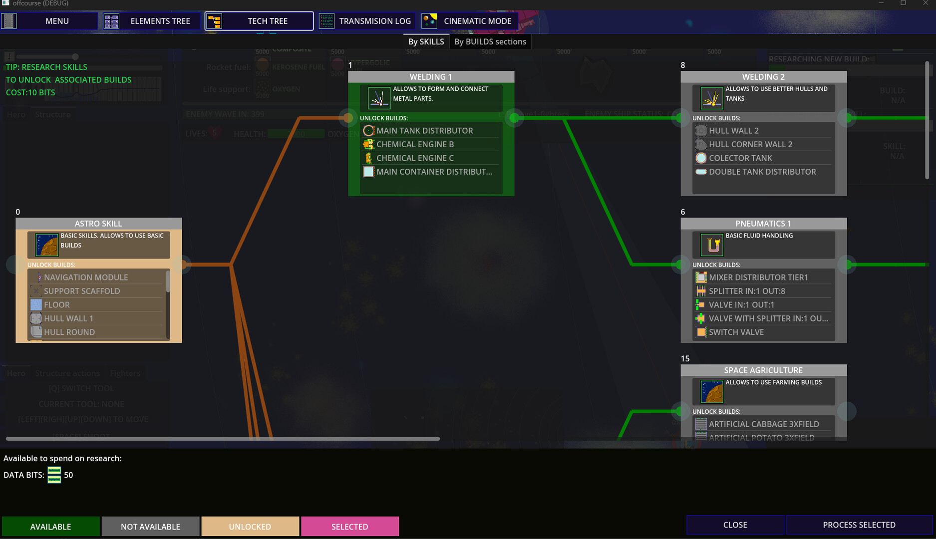 Off Course ELEMENTS of SPACE screenshot 5