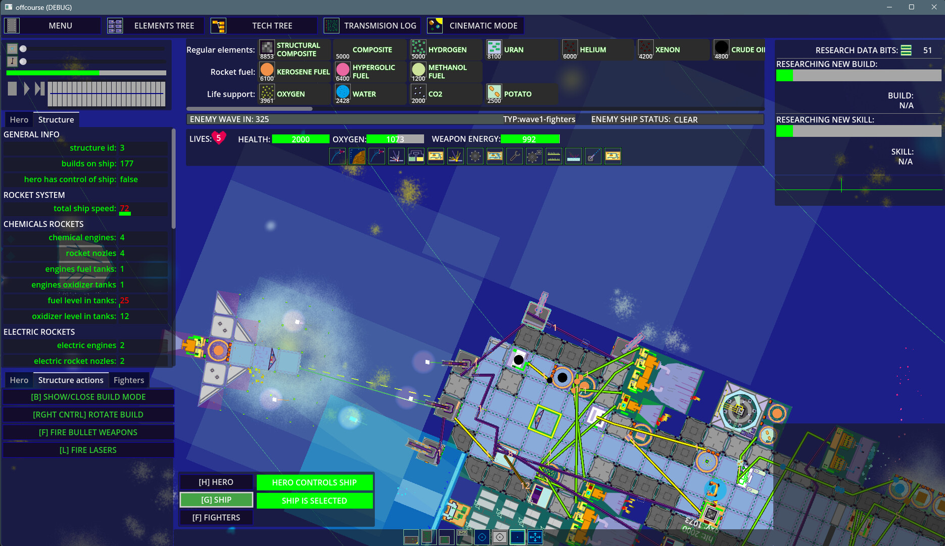 Off Course ELEMENTS of SPACE screenshot 2